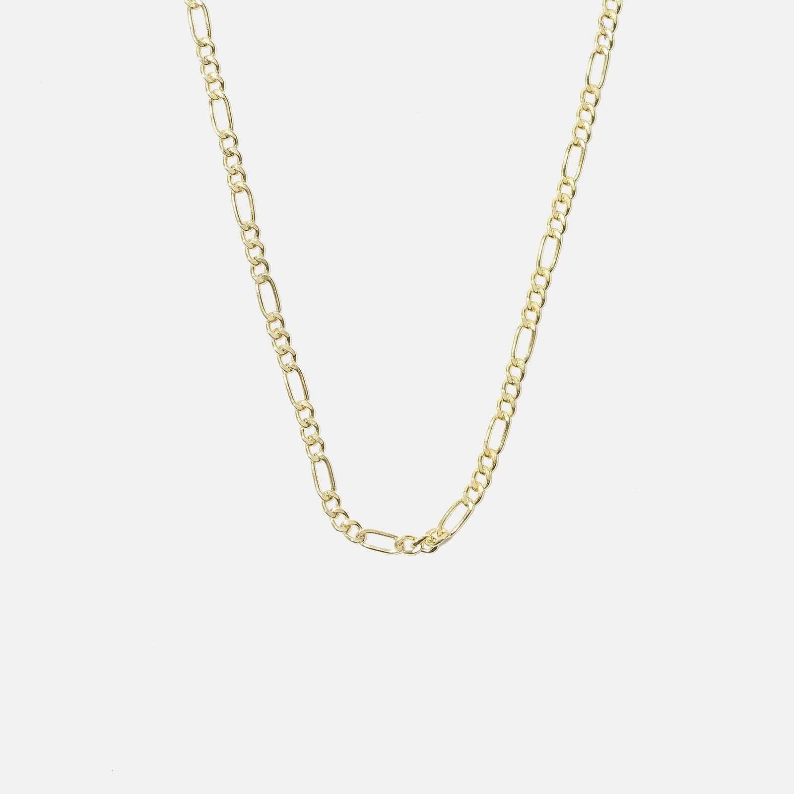 Halsband 9k guld Figarokedja - 51 cm