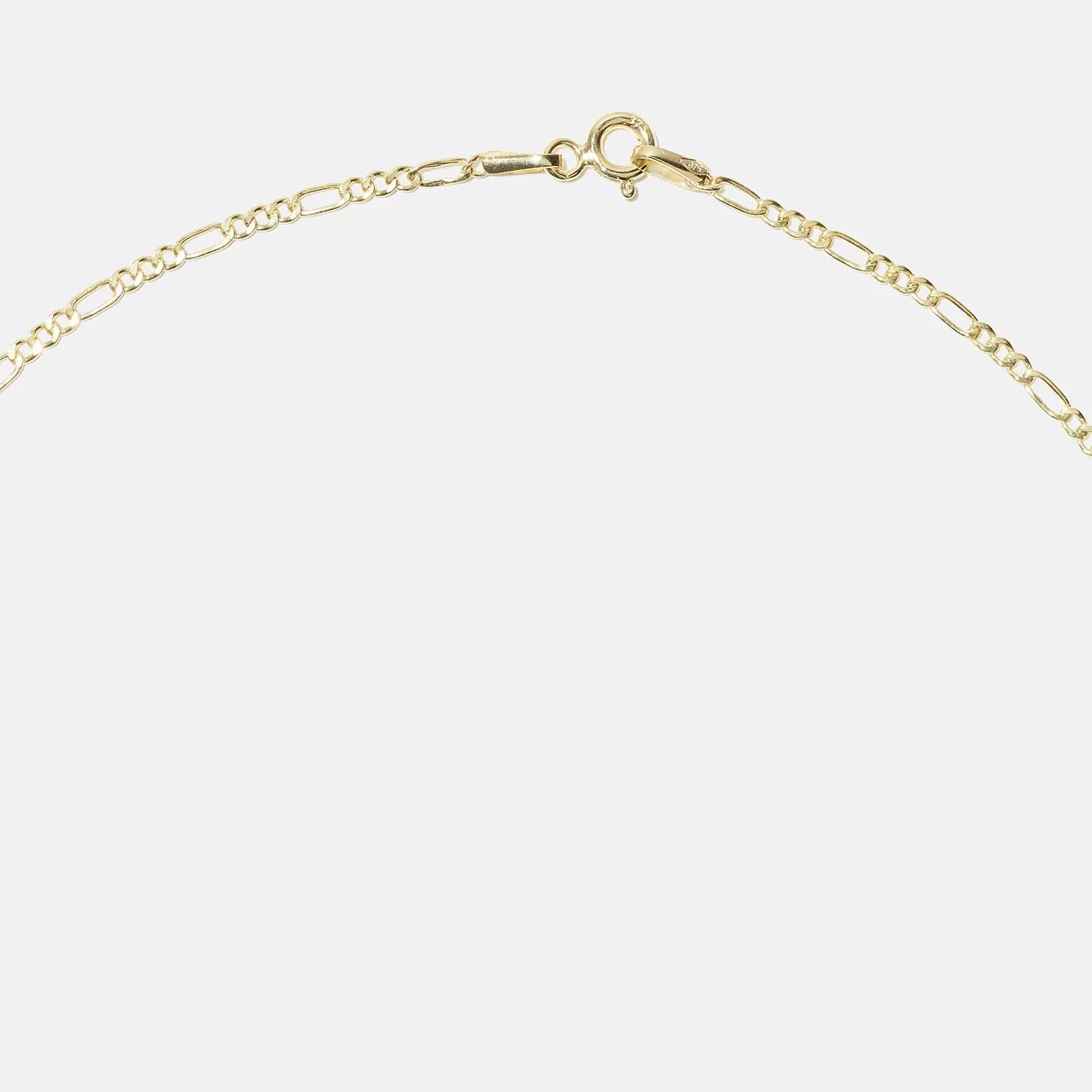 Halsband 9k guld Figarokedja - 51 cm 3