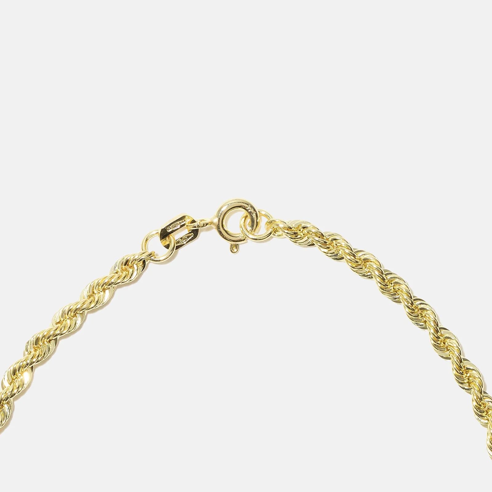 Armband dam 9k guld - 18 cm 4