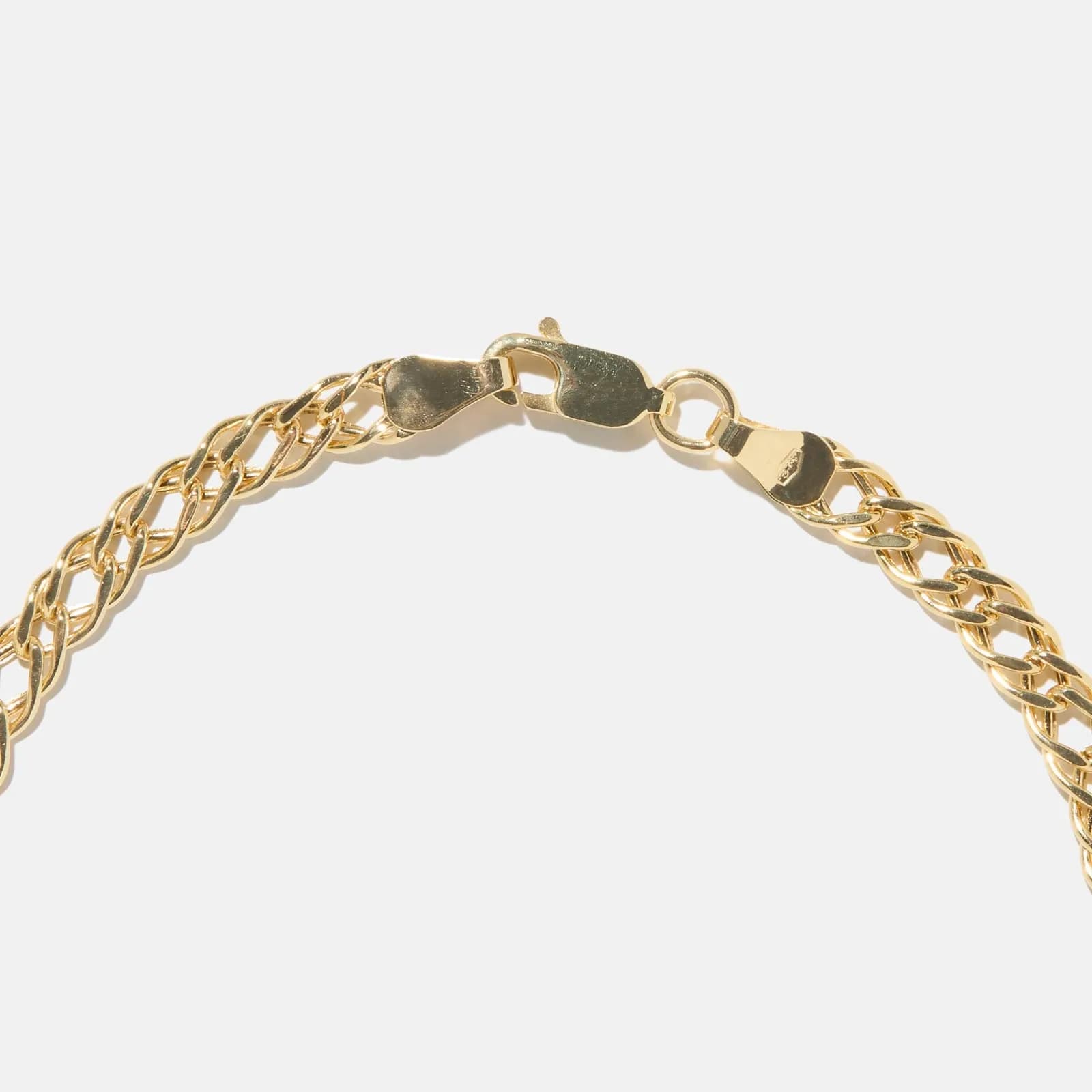 Armband dam 9k guld - 19 cm 5