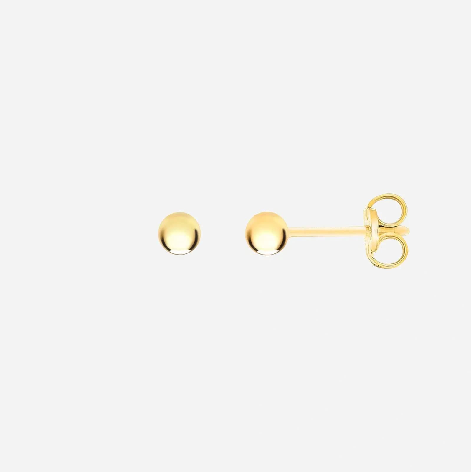 Örhängen 9k guld - Kula 3 mm