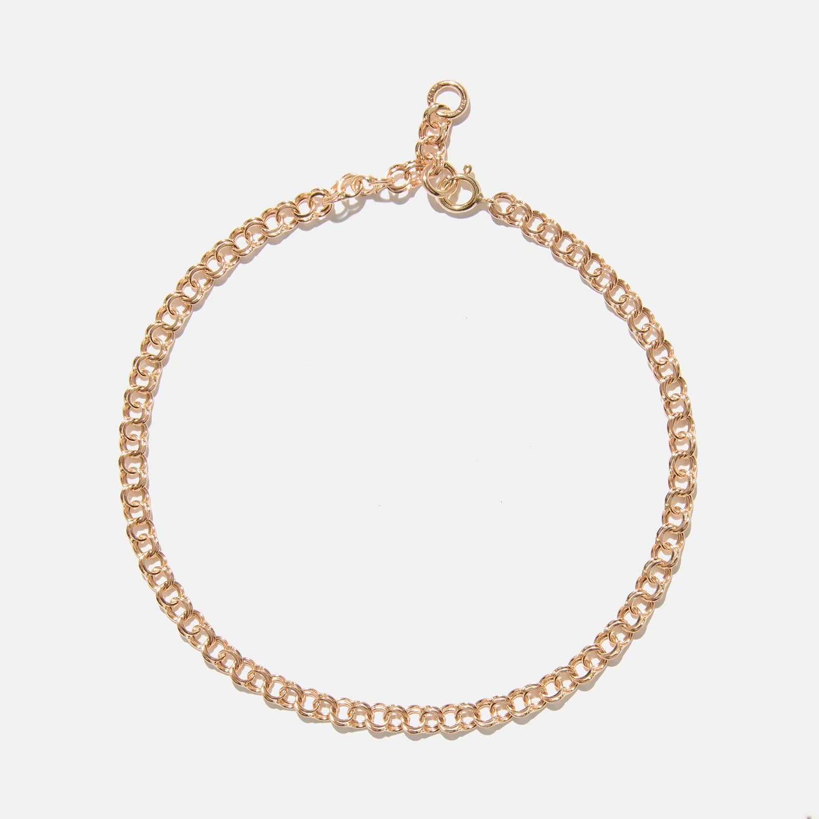 Armband dam 9K guld - Bismarck 18-18,5cm