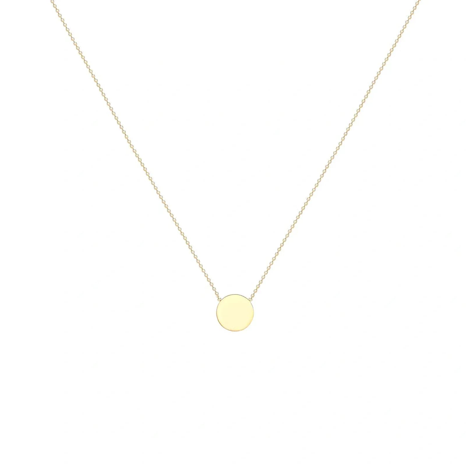 Gravyrhalsband 9k guld - Bricka 41 cm