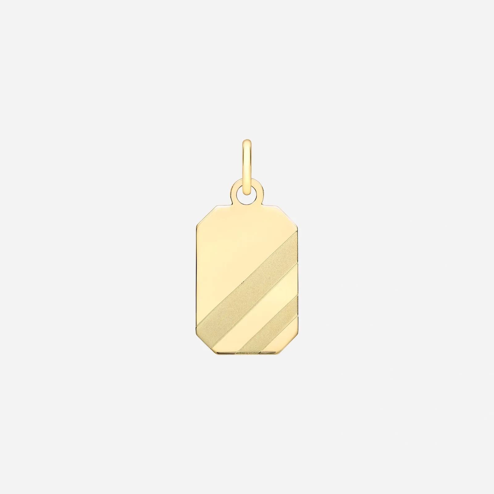 Hänge 9k guld - 10x23 mm