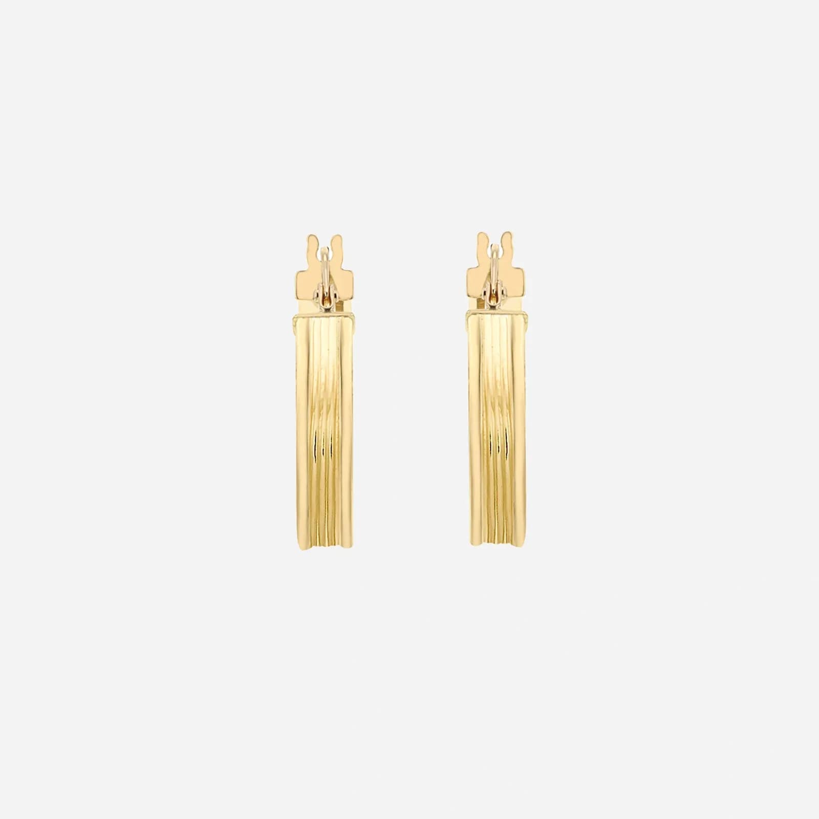 Örhängen 9k guld - Creoler 18 mm 2