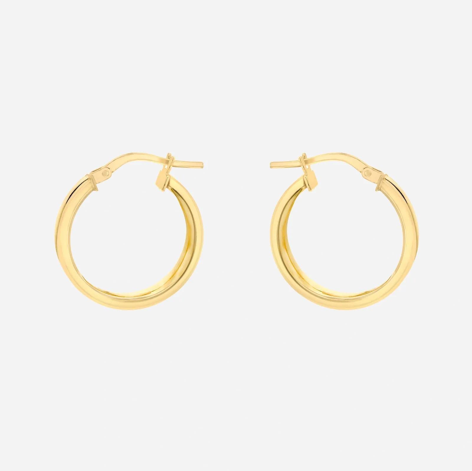 Örhängen 9k guld - Creoler 18 mm 3