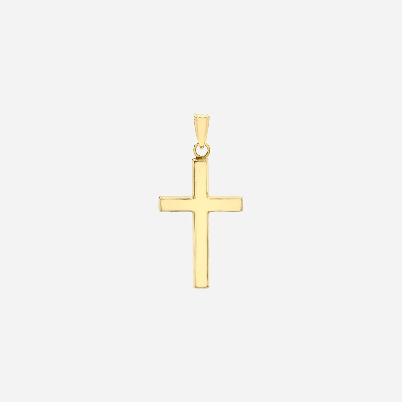 Hängsmycke 9k guld - Kors 25x15 mm