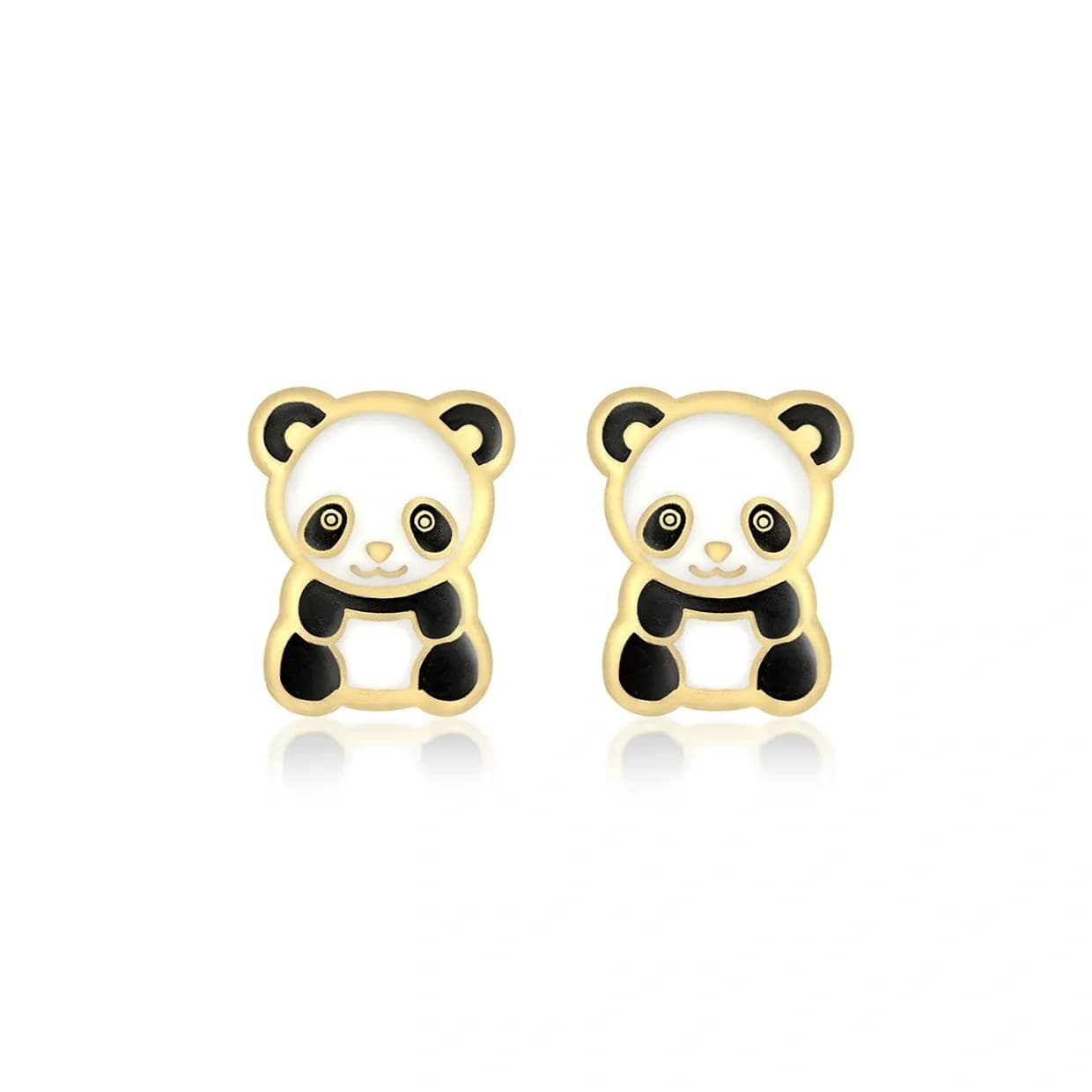 Örhängen 9k guld - studs 5x6 mm 3
