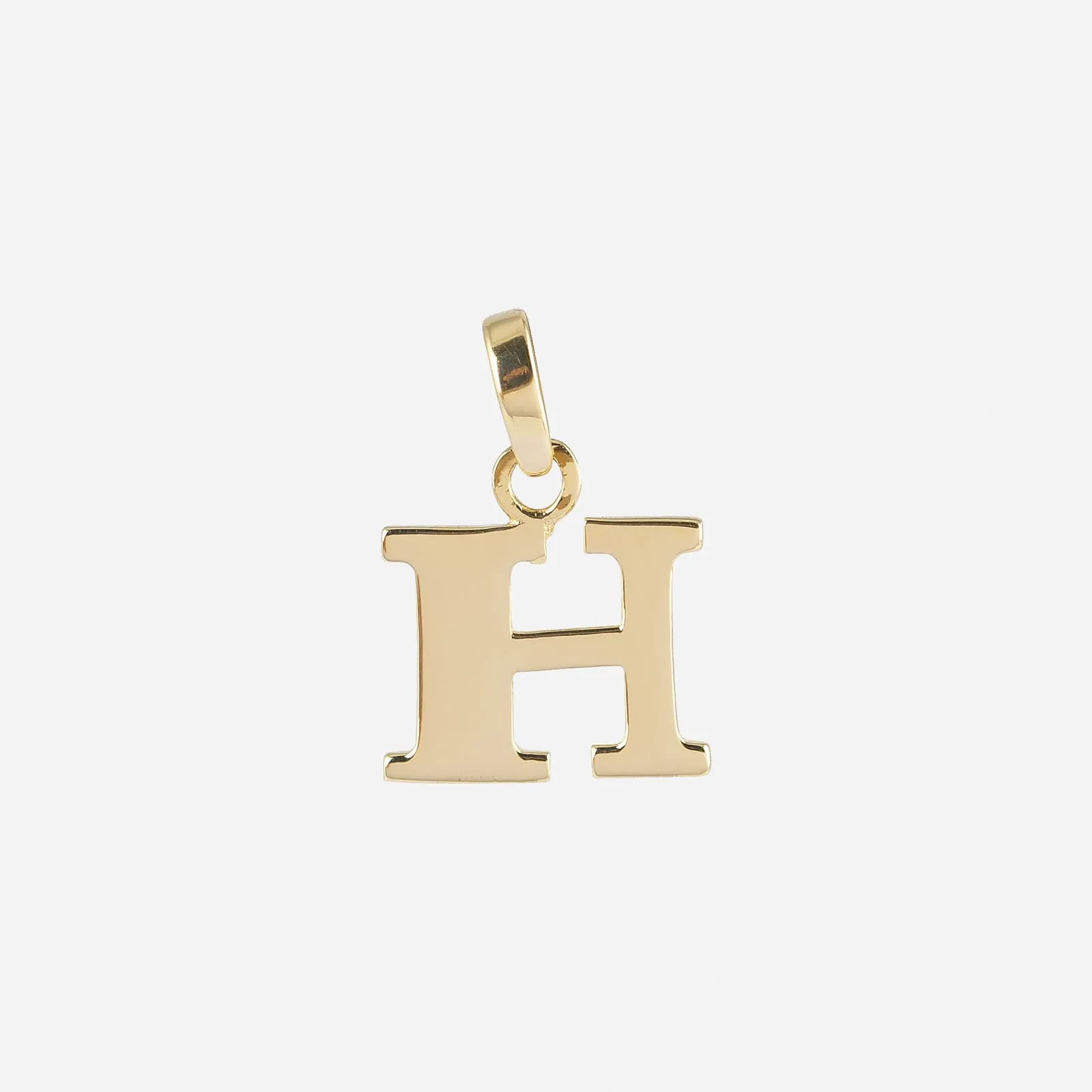Hängsmycke 9k guld - bokstav H