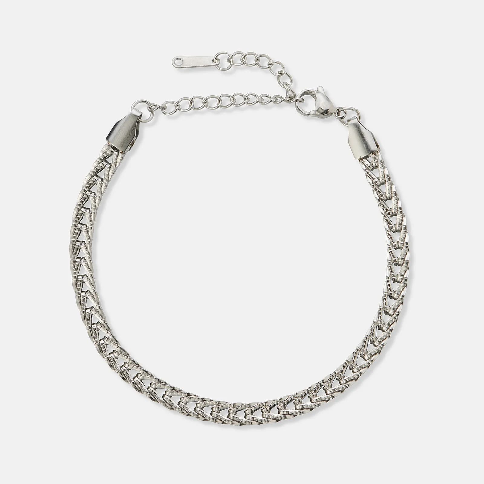 Stålarmband fox tail - 16+3cm