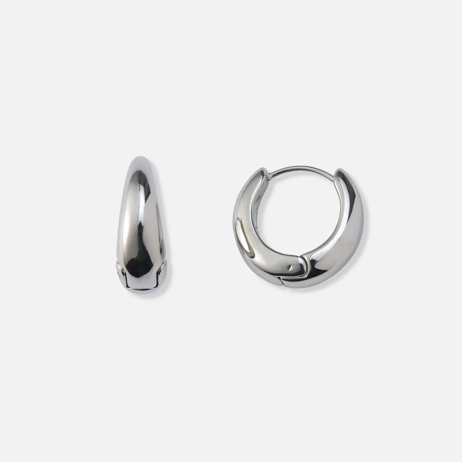 Stålörhängen, docerade hoops - 22mm