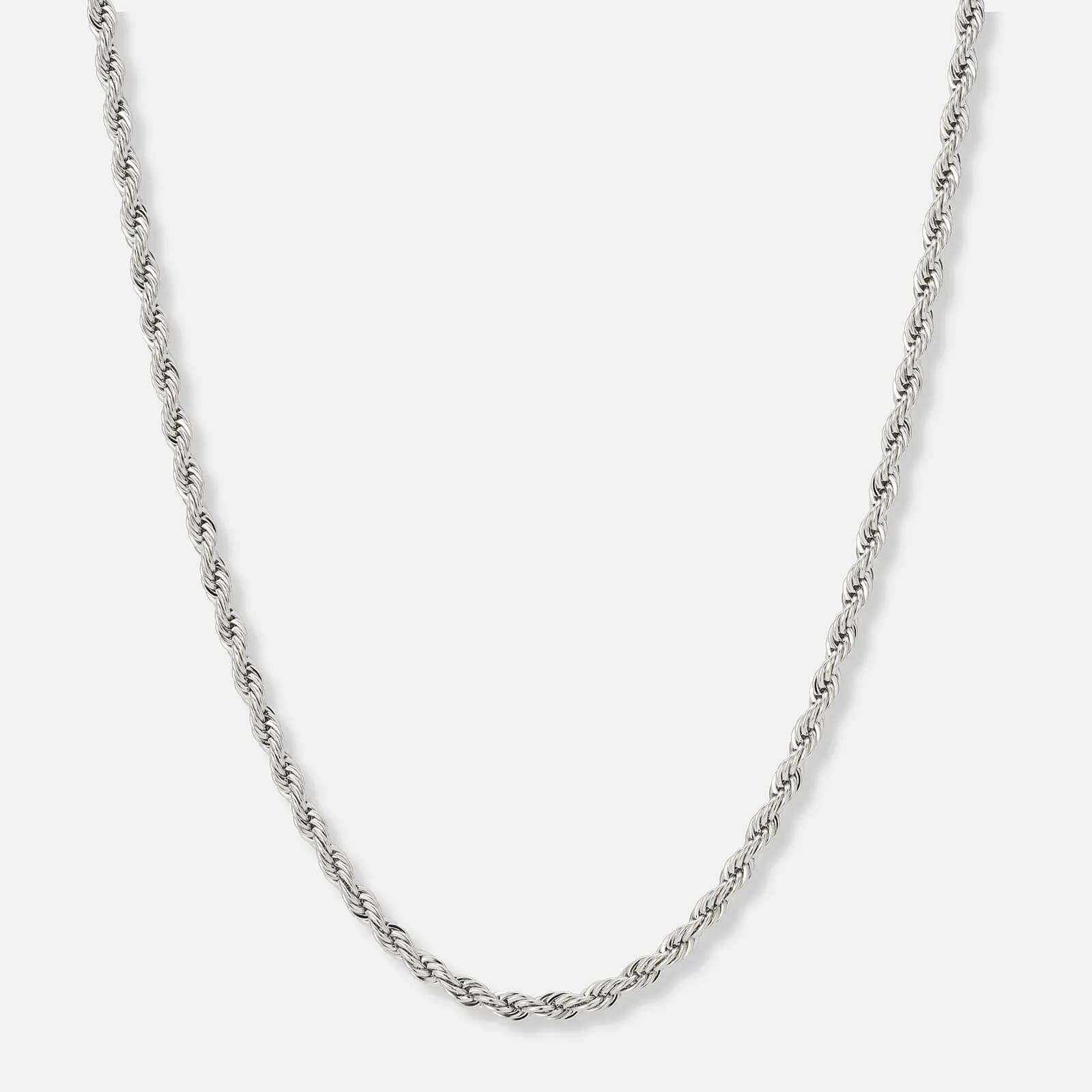 Stålhalsband replänk 4mm bred - 40+5cm 1