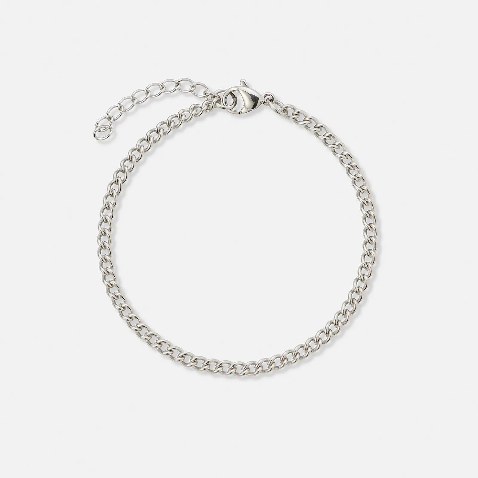 Stålarmband pansarlänk 3mm bred