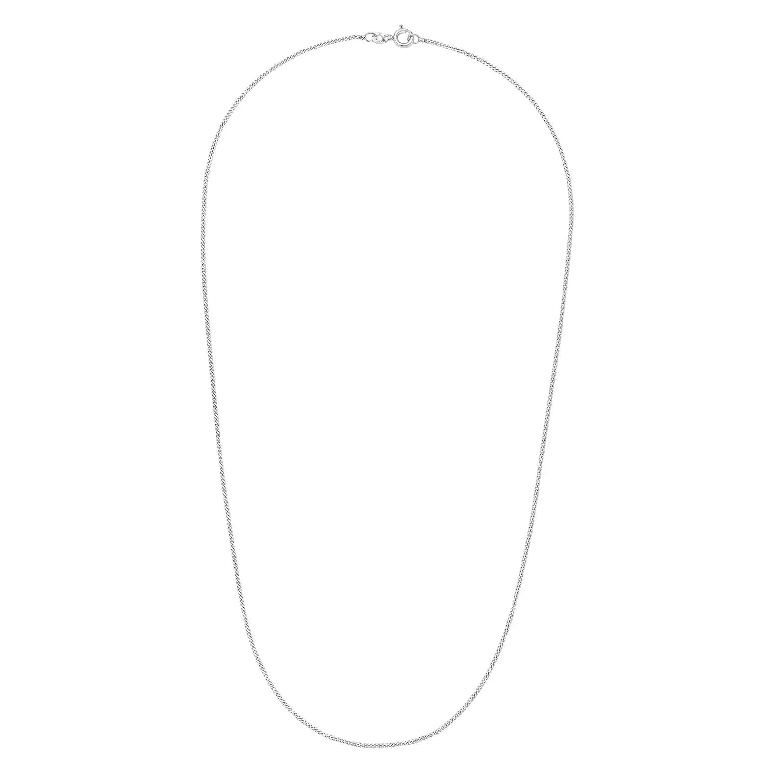 Silverhalsband - Pansarkedja, unisex, 50 cm / 1,5 mm
