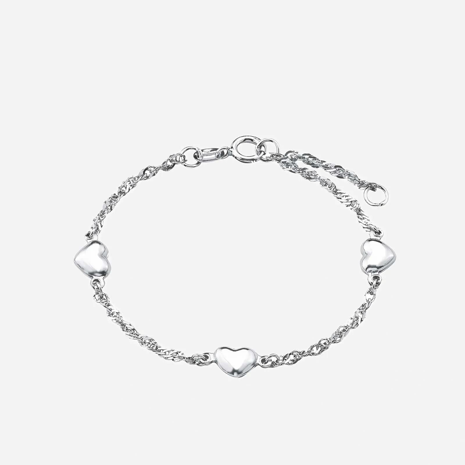 Armband 925 Sterling Silver - hjärtan