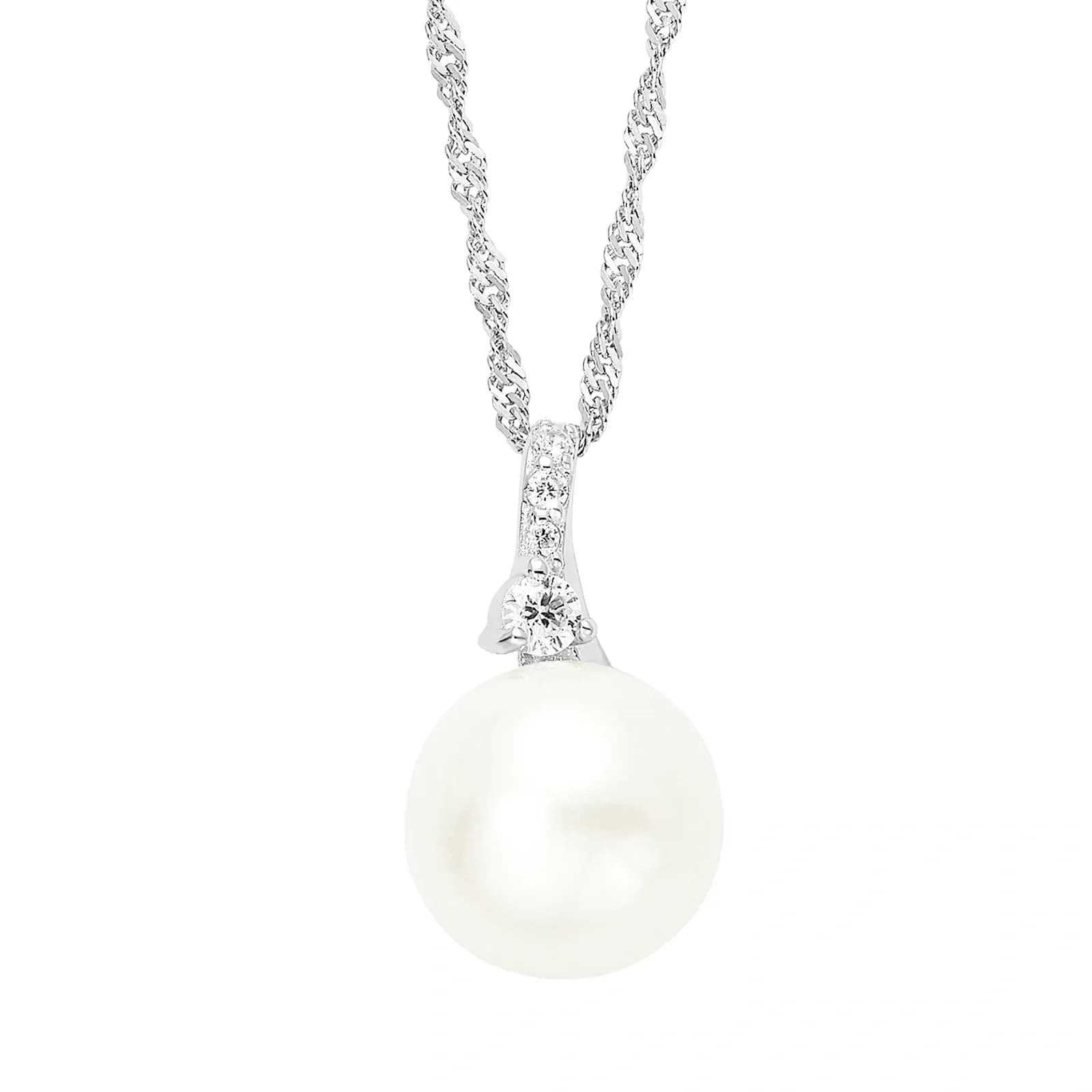 Halsband 925 Sterling Silver - odlad pärla 2