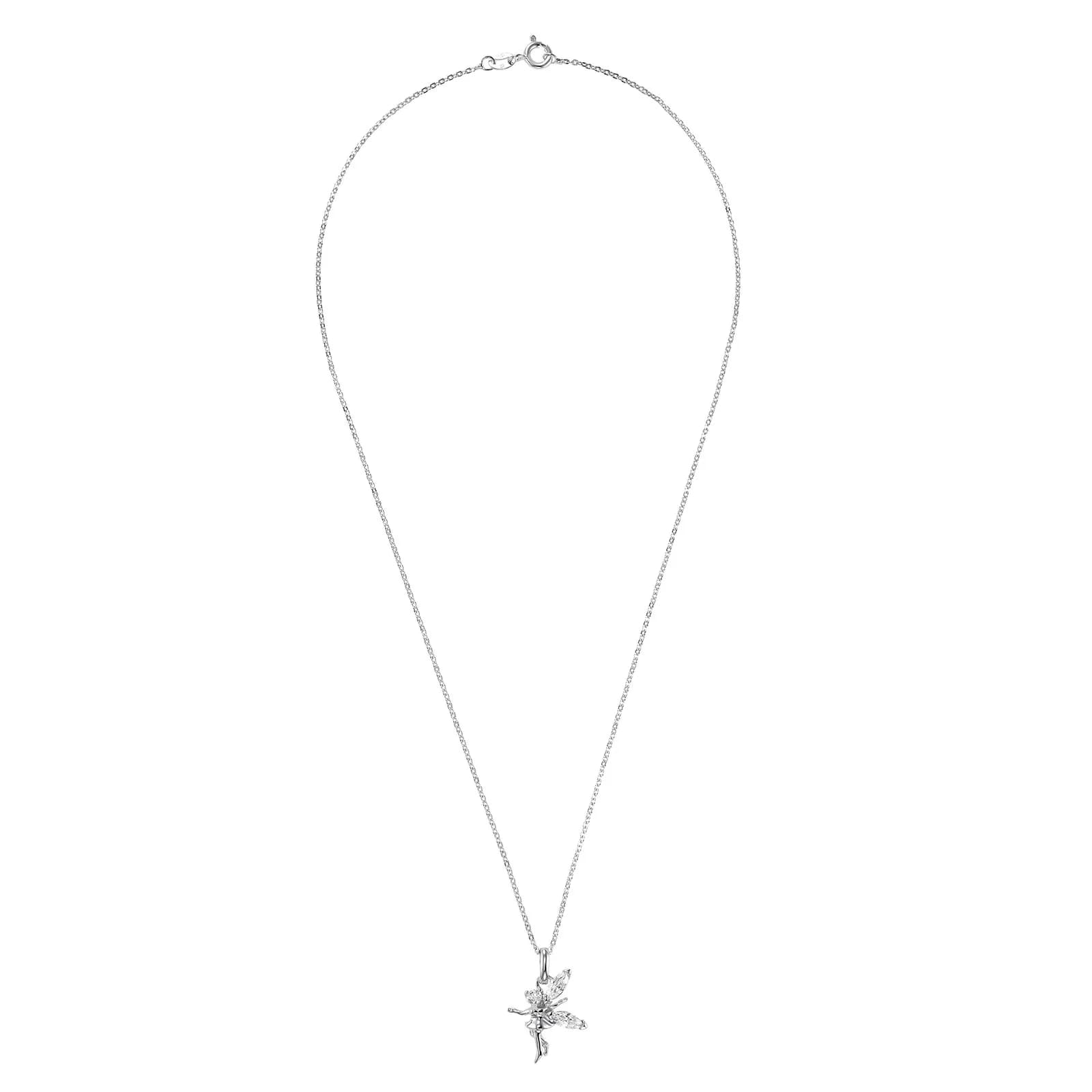 Halsband i äkta silver - älva, 42 cm 3