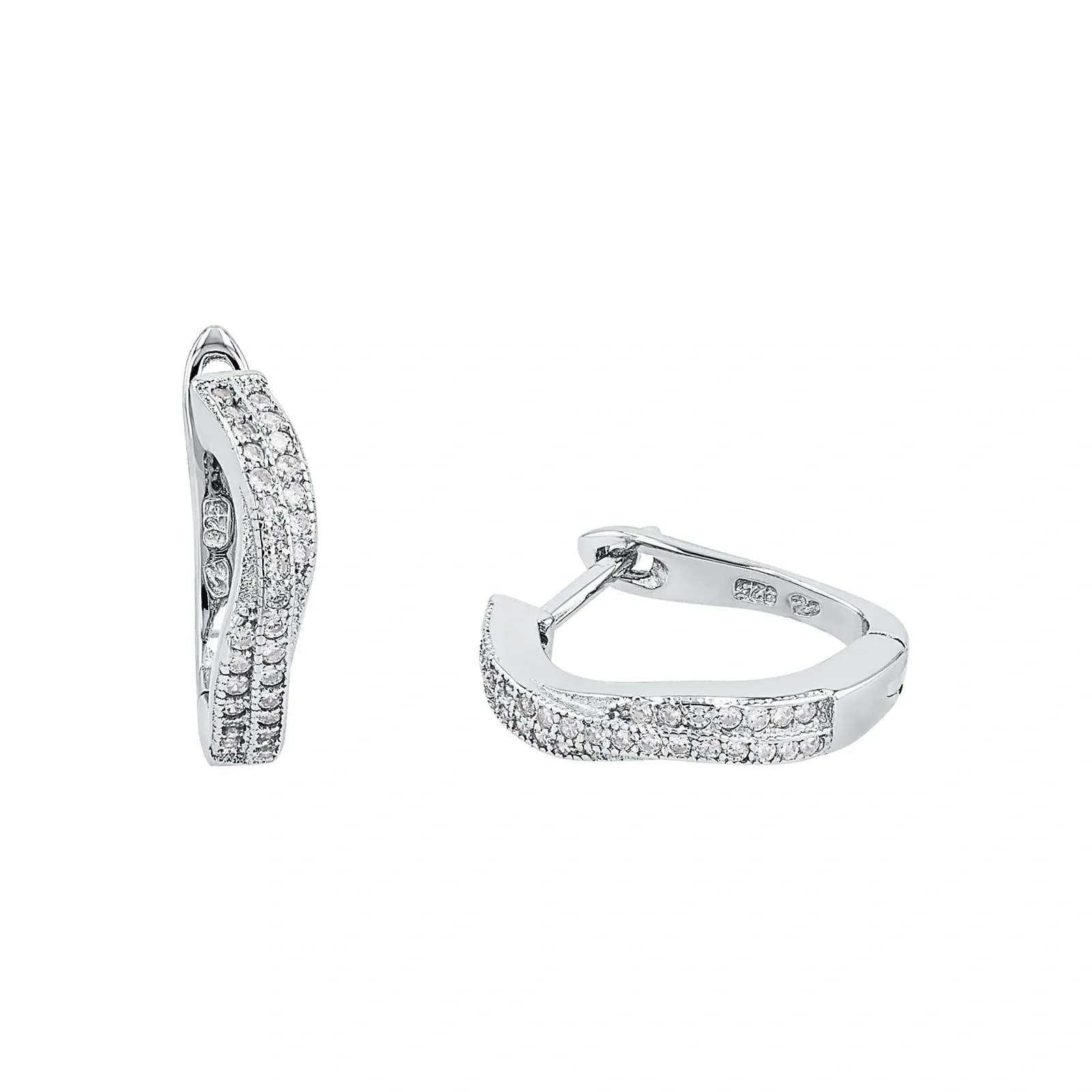 Örhängen 925 Sterling Silver - Hoops 1,7 cm