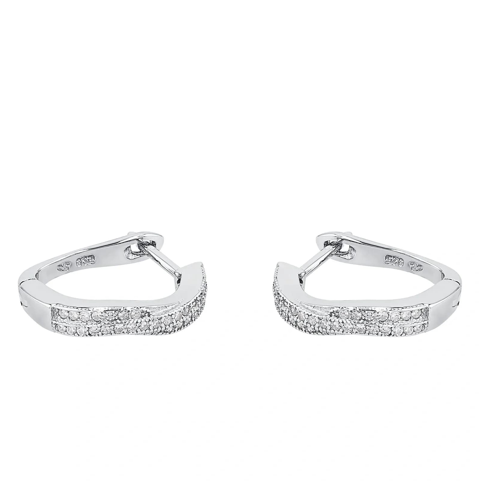 Örhängen 925 Sterling Silver - Hoops 1,7 cm 2