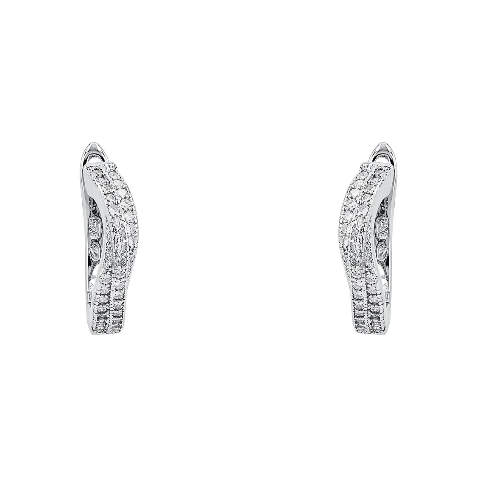 Örhängen 925 Sterling Silver - Hoops 1,7 cm 4