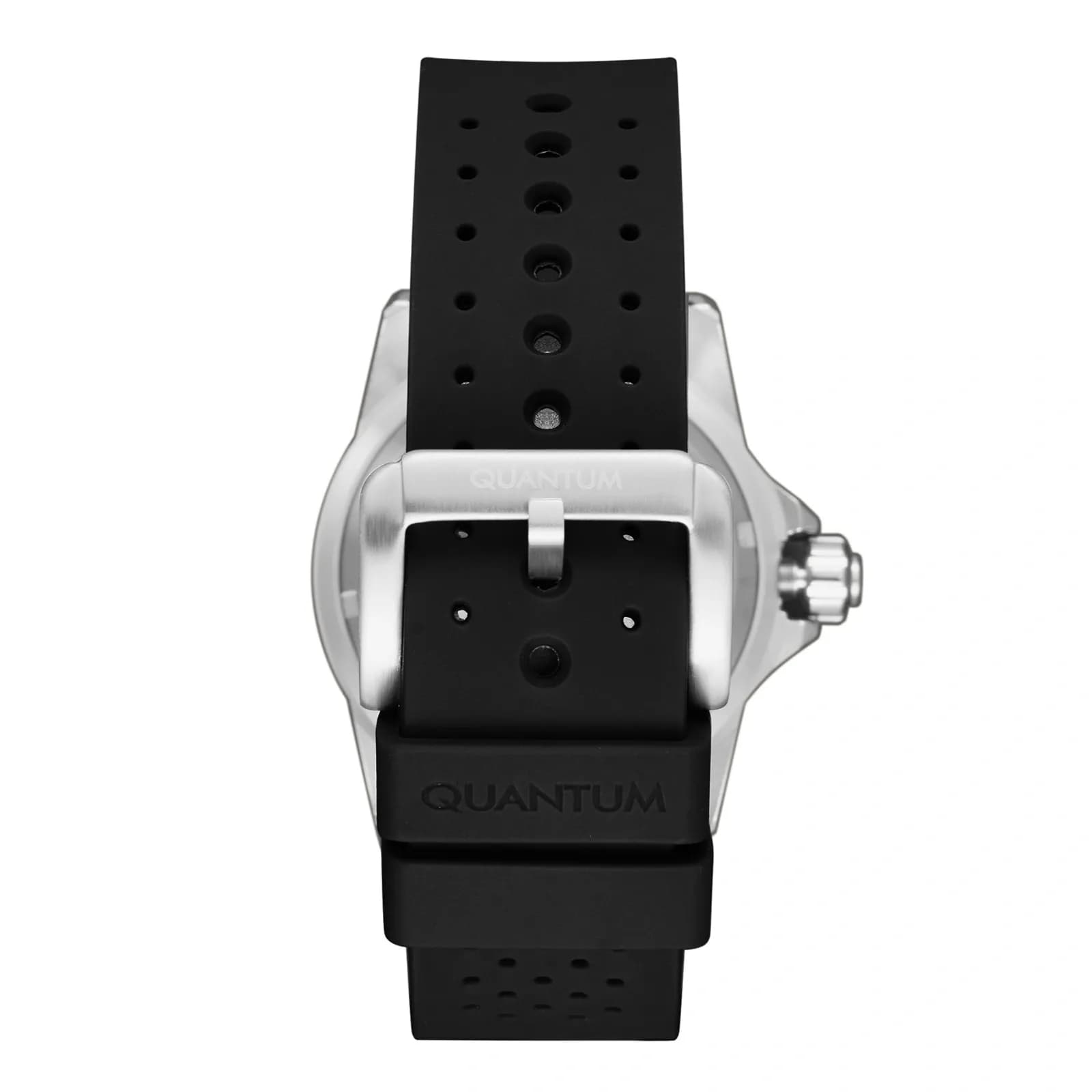 Quantum Automatic herr grön/stål, silikonband - BAR1115.371 3