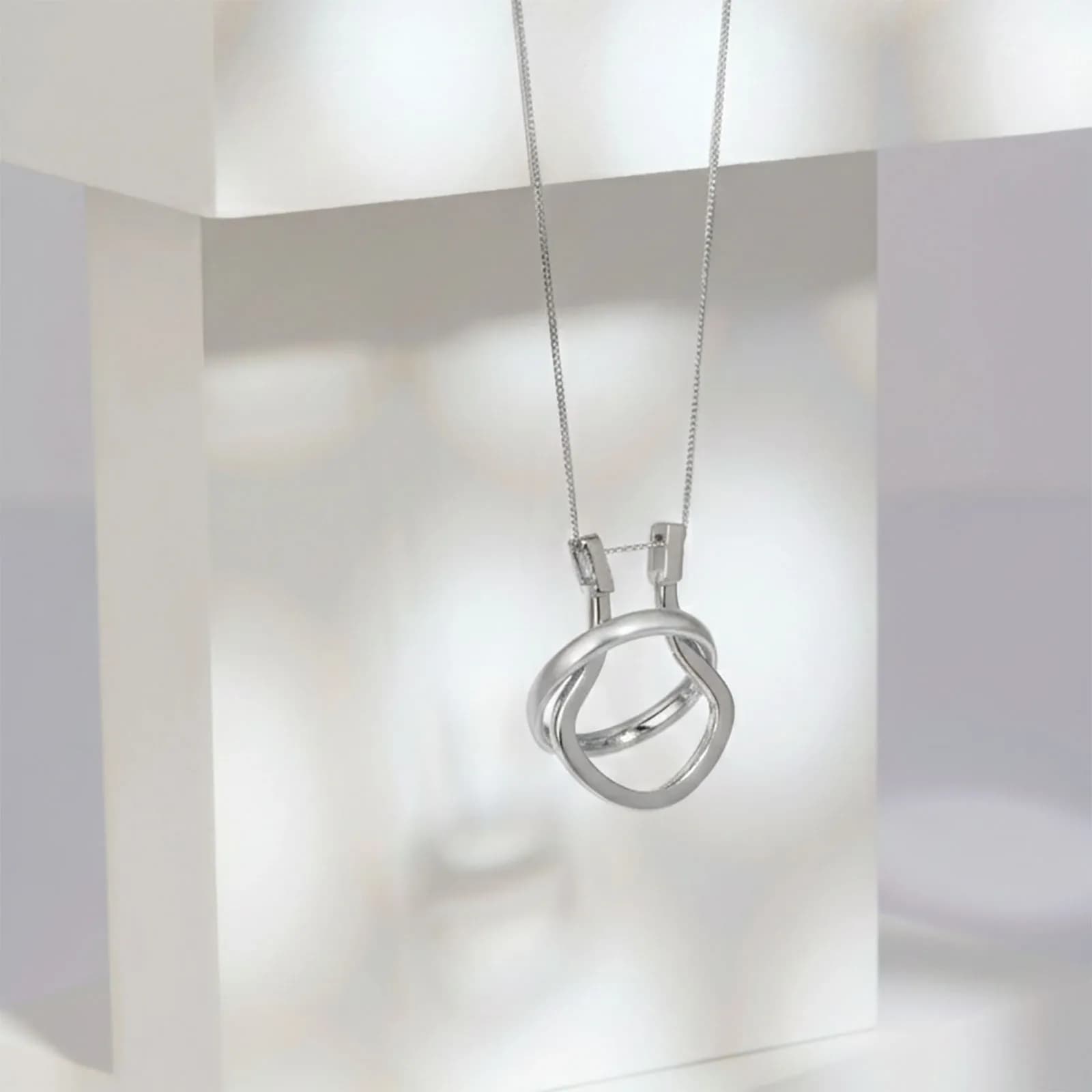 Je t´aime 18K vitguld ringhållare - Porte Bague 2