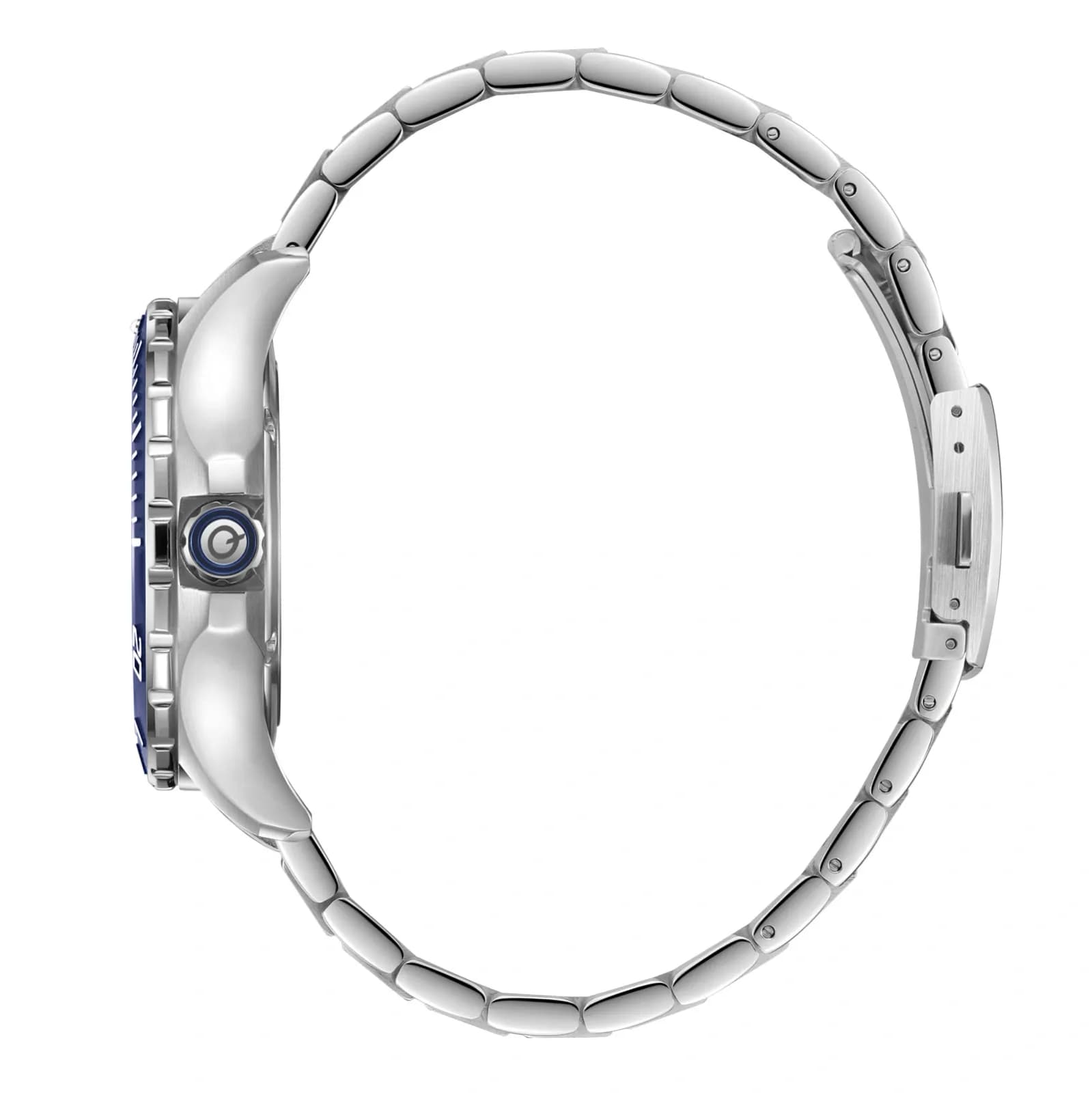 Quantum Automatic herr blå/stål, metallband - QMG1188.390 2