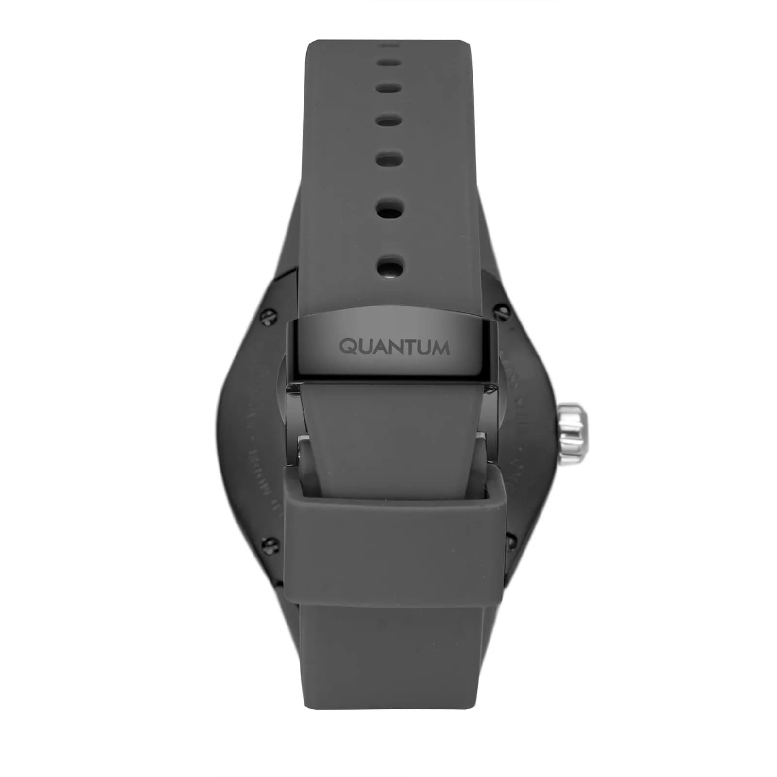 Quantum Automatic herr stål, silikonband - QMG1203.631 3