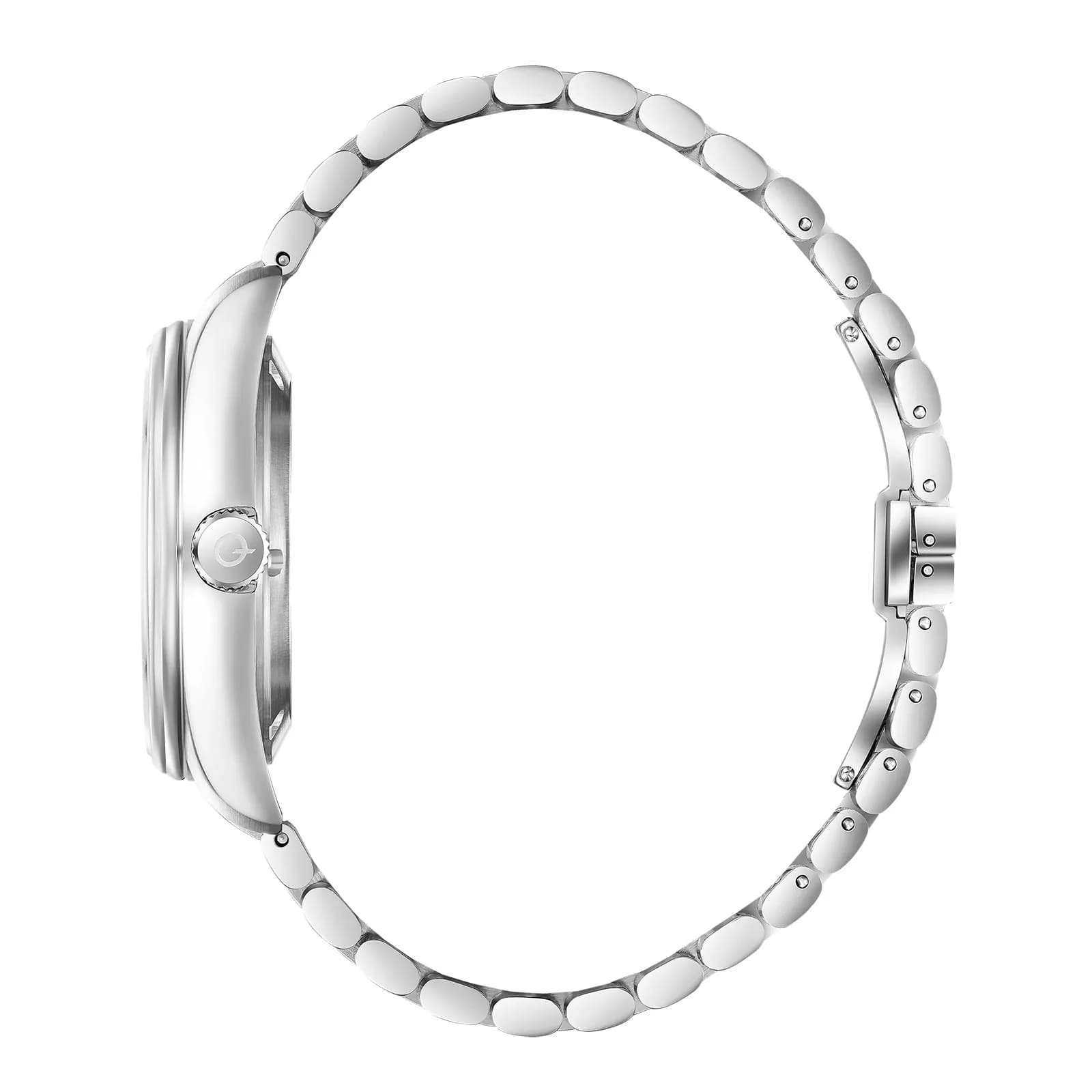 Quantum Automatic herr svart/stål, metallband - QMG1207.350 2