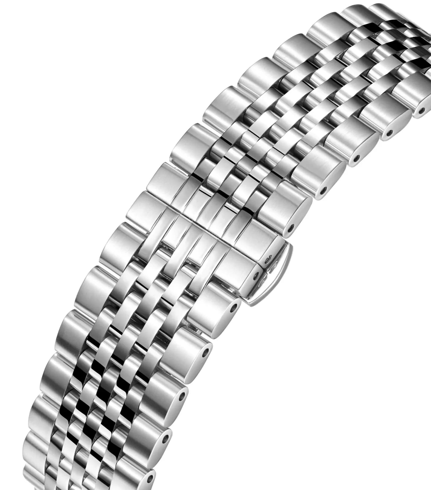Quantum Automatic herr svart/stål, metallband - QMG1207.350 6