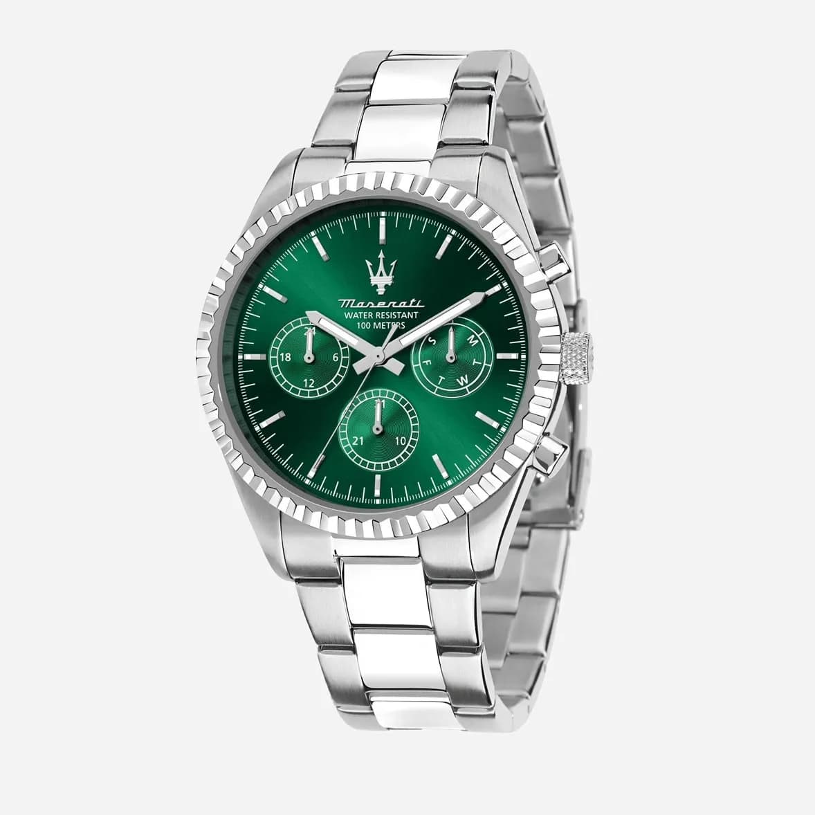 Maserati Competizione metallband grön/stål  - R8853100044 1