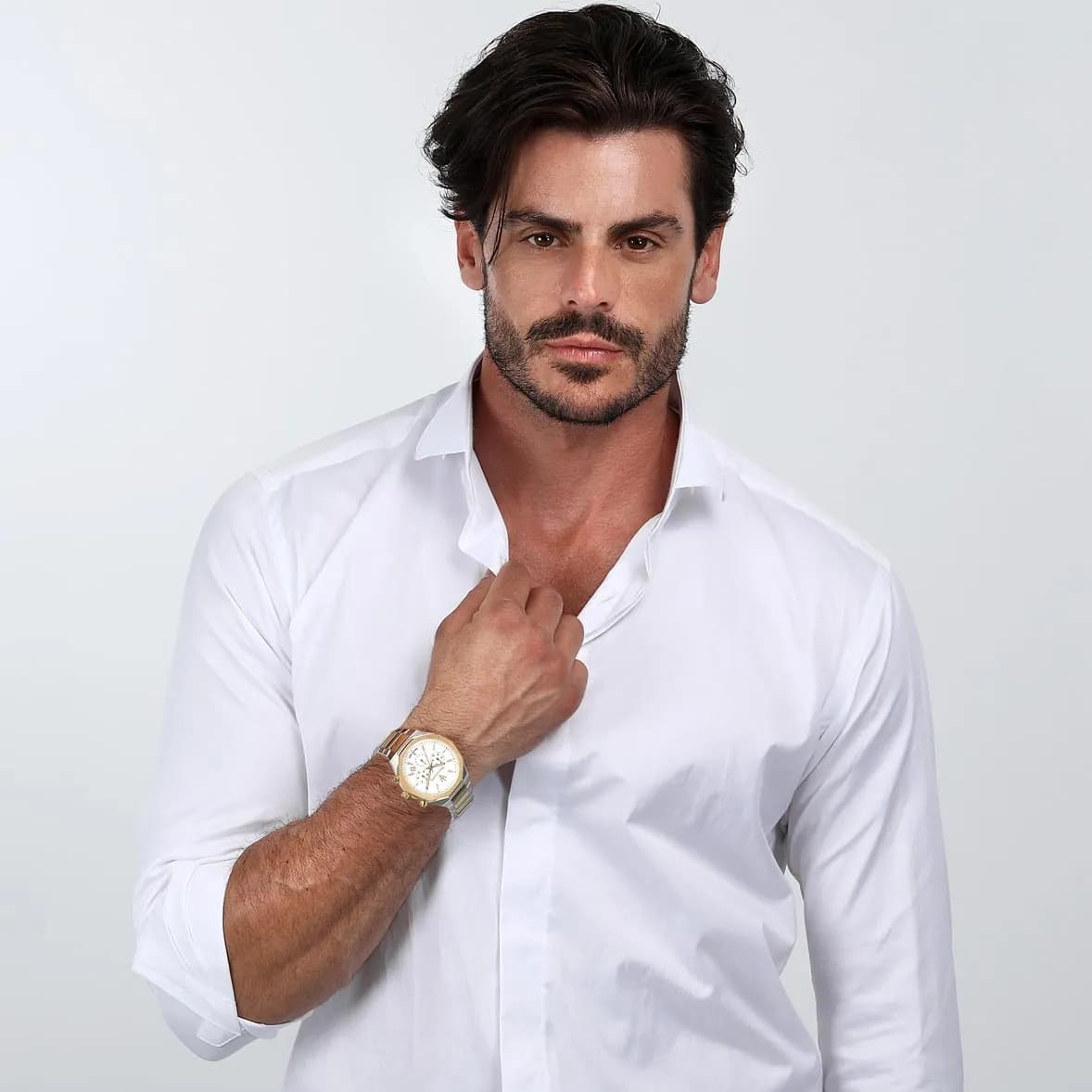 Maserati Stile metallband vit/bicolor - R8873642009 4
