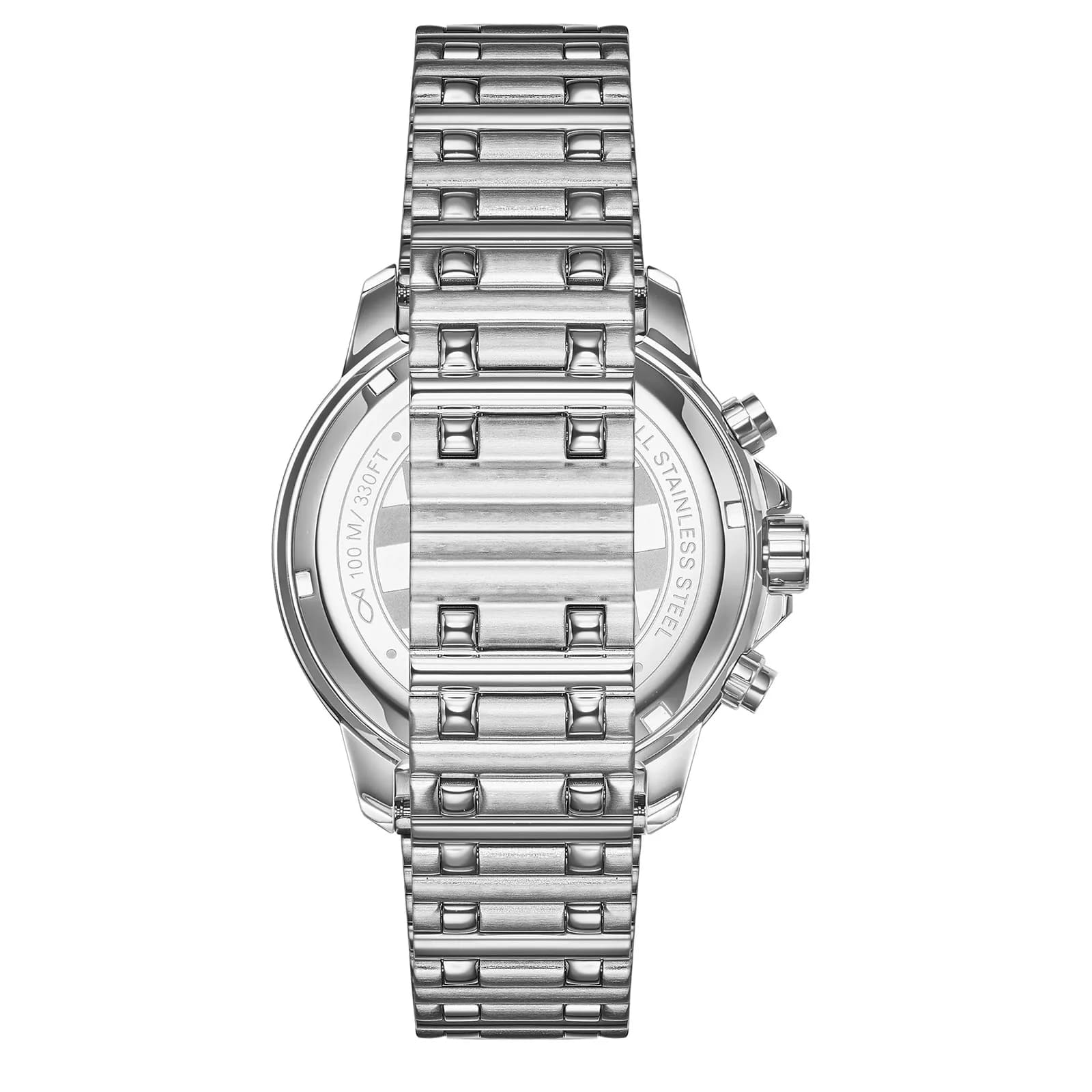 Scotch & Soda herr silver/stål, metallband - SSM.113A 3