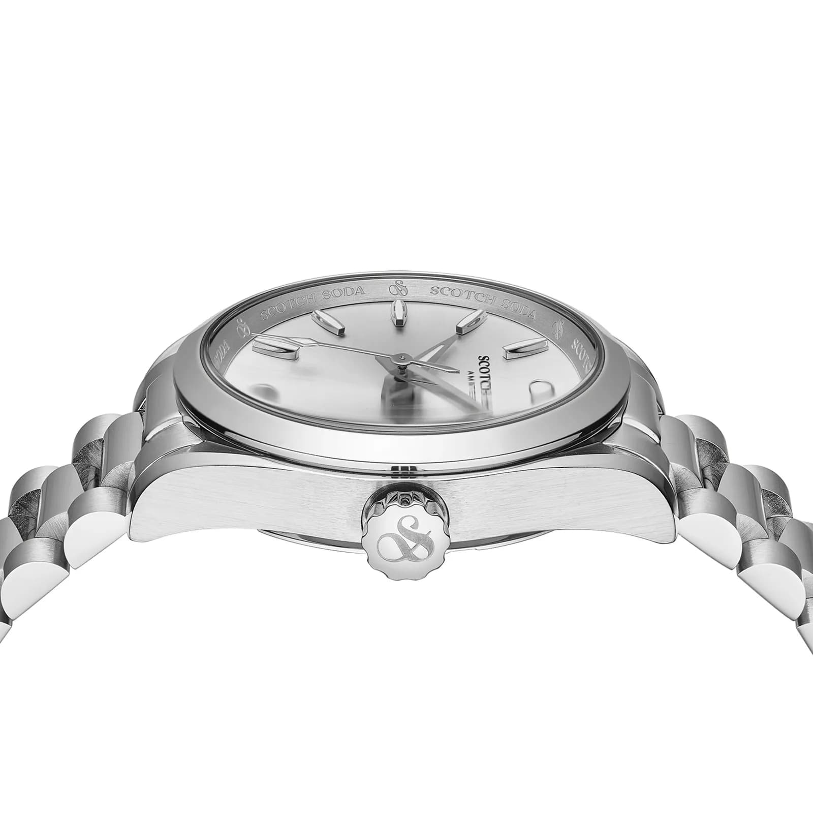 Scotch & Soda dam silver/stål, metallband - SSW.123A 2