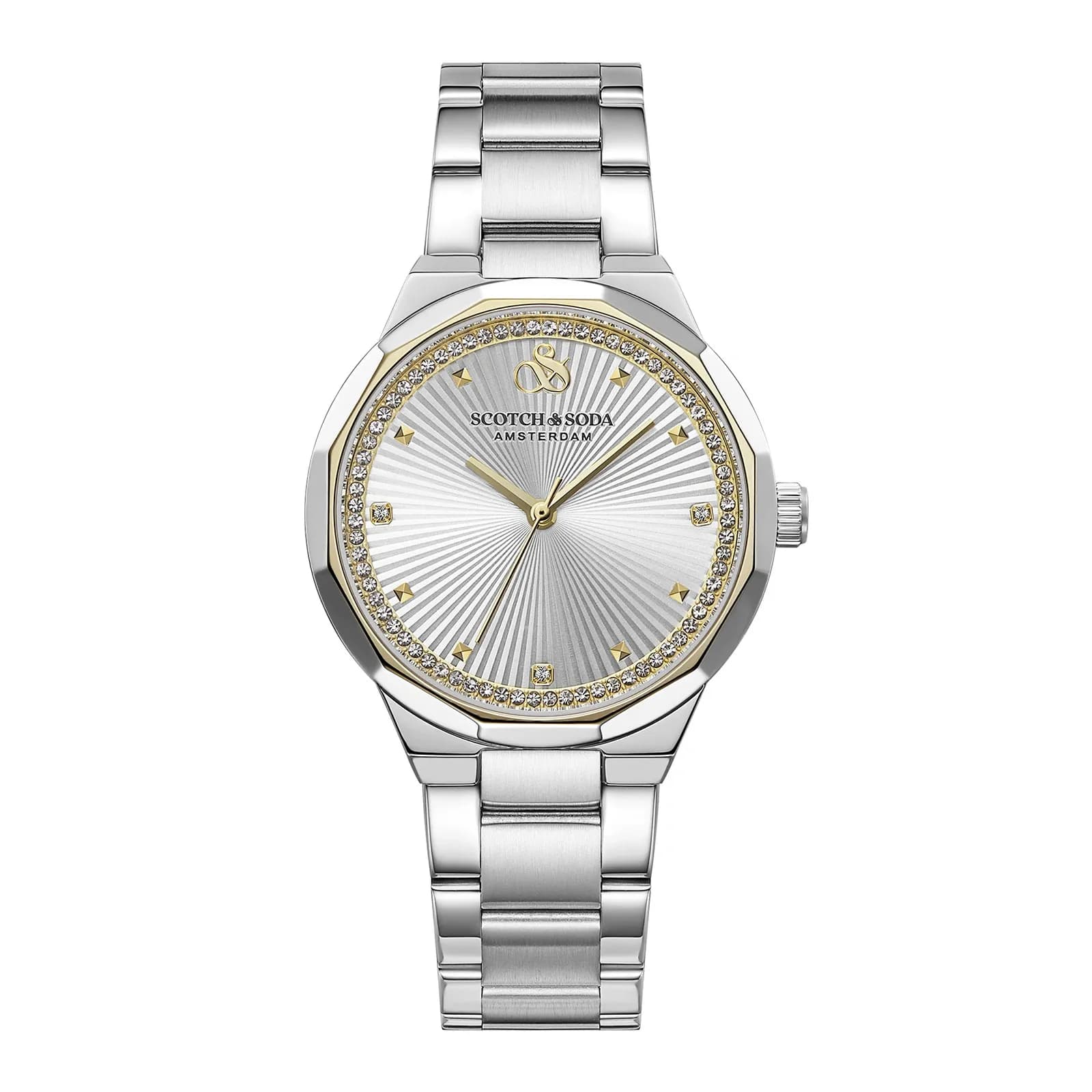 Scotch & Soda dam silver/stål, metallband - SSW.128B