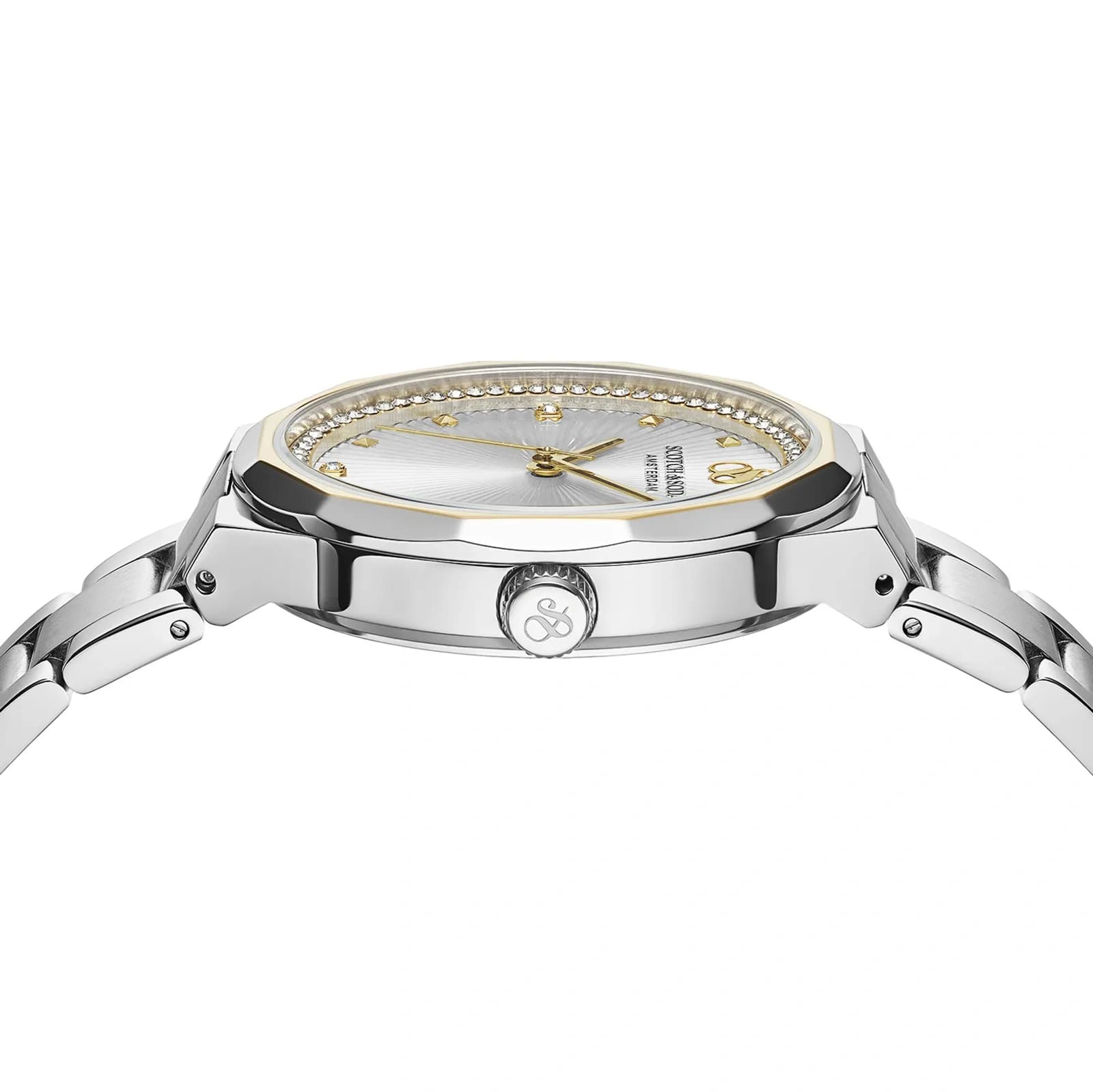 Scotch & Soda dam silver/stål, metallband - SSW.128B 2