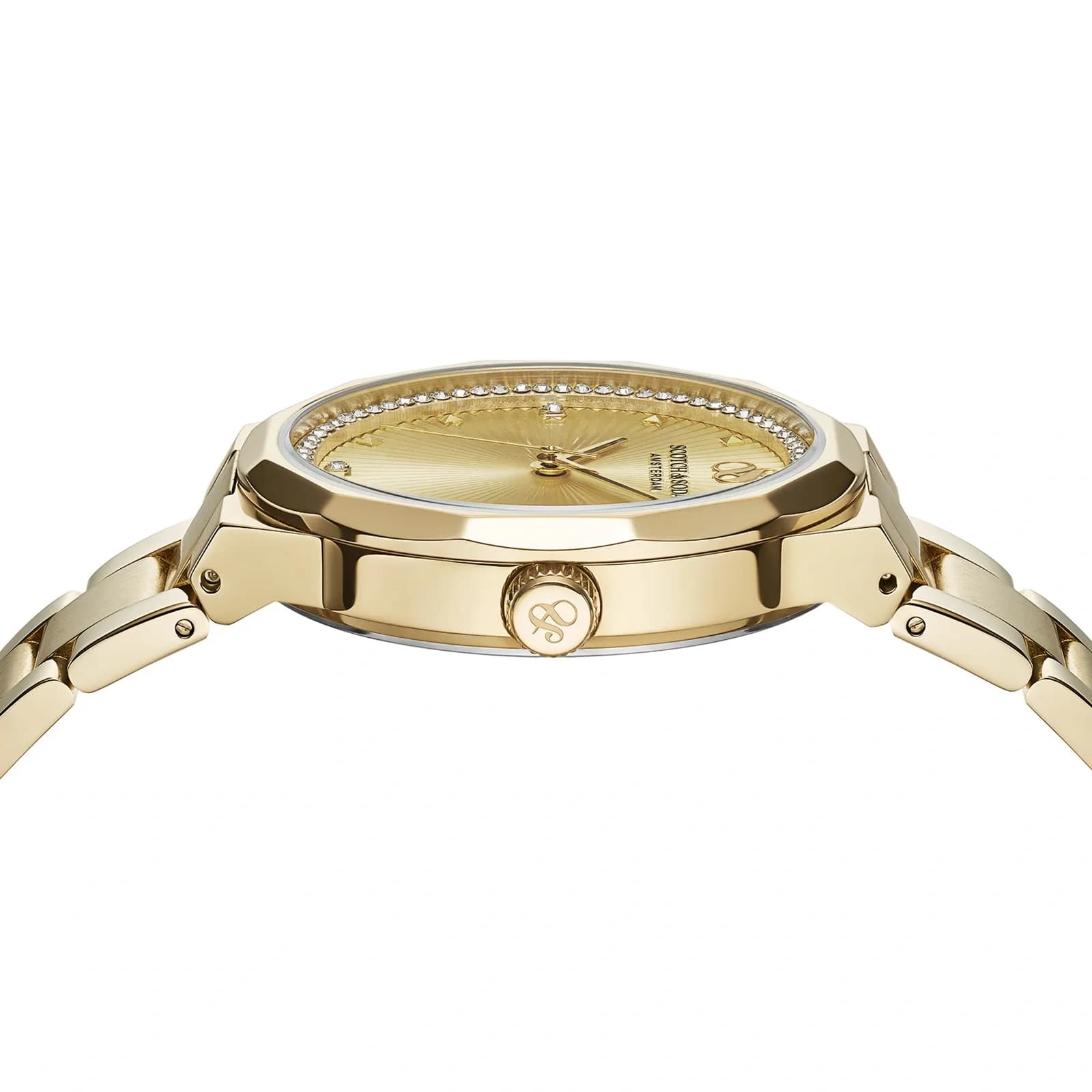 Scotch & Soda dam guld, metallband - SSW.128C 2