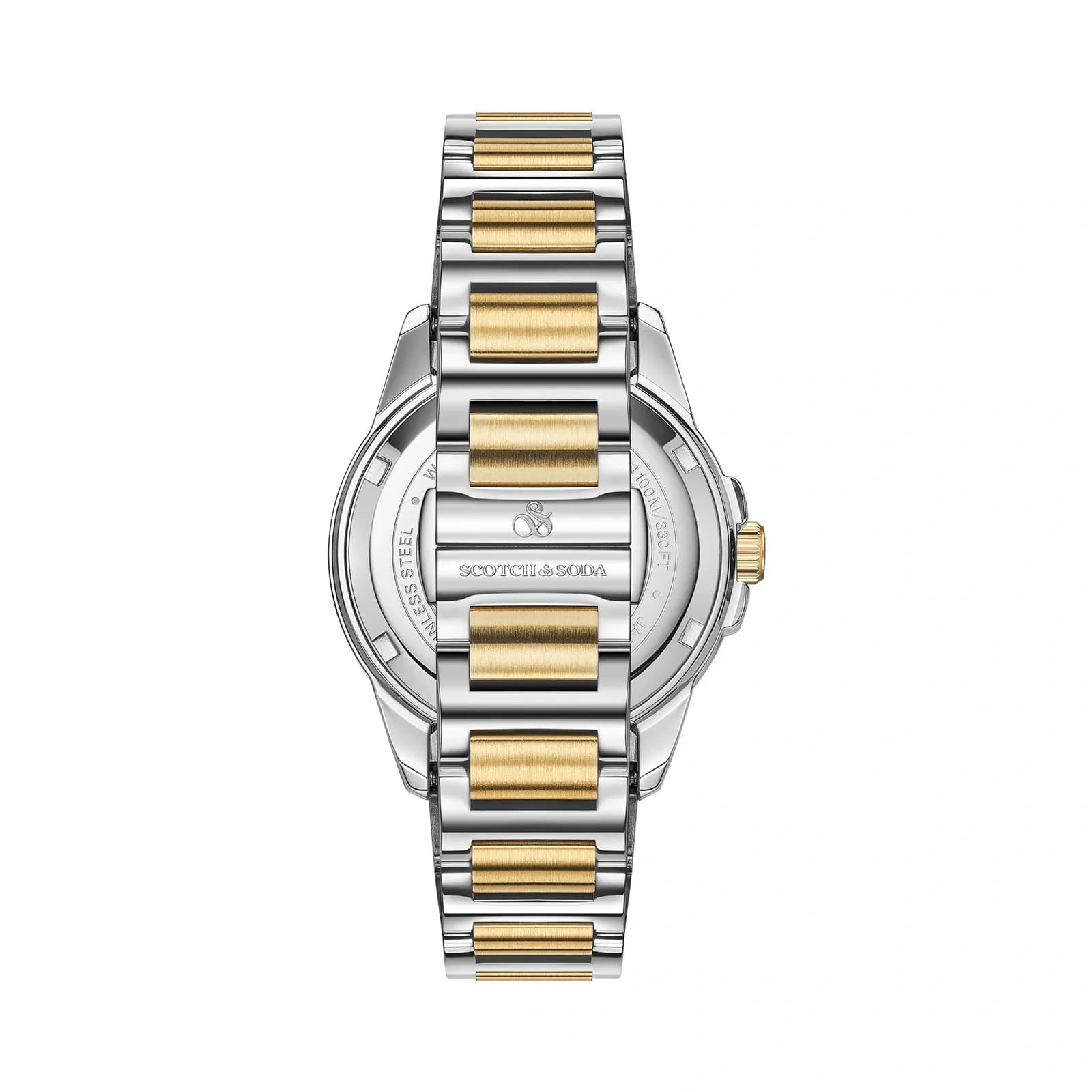 Scotch & Soda dam silver/bicolor, metallband - SSW.135B 3