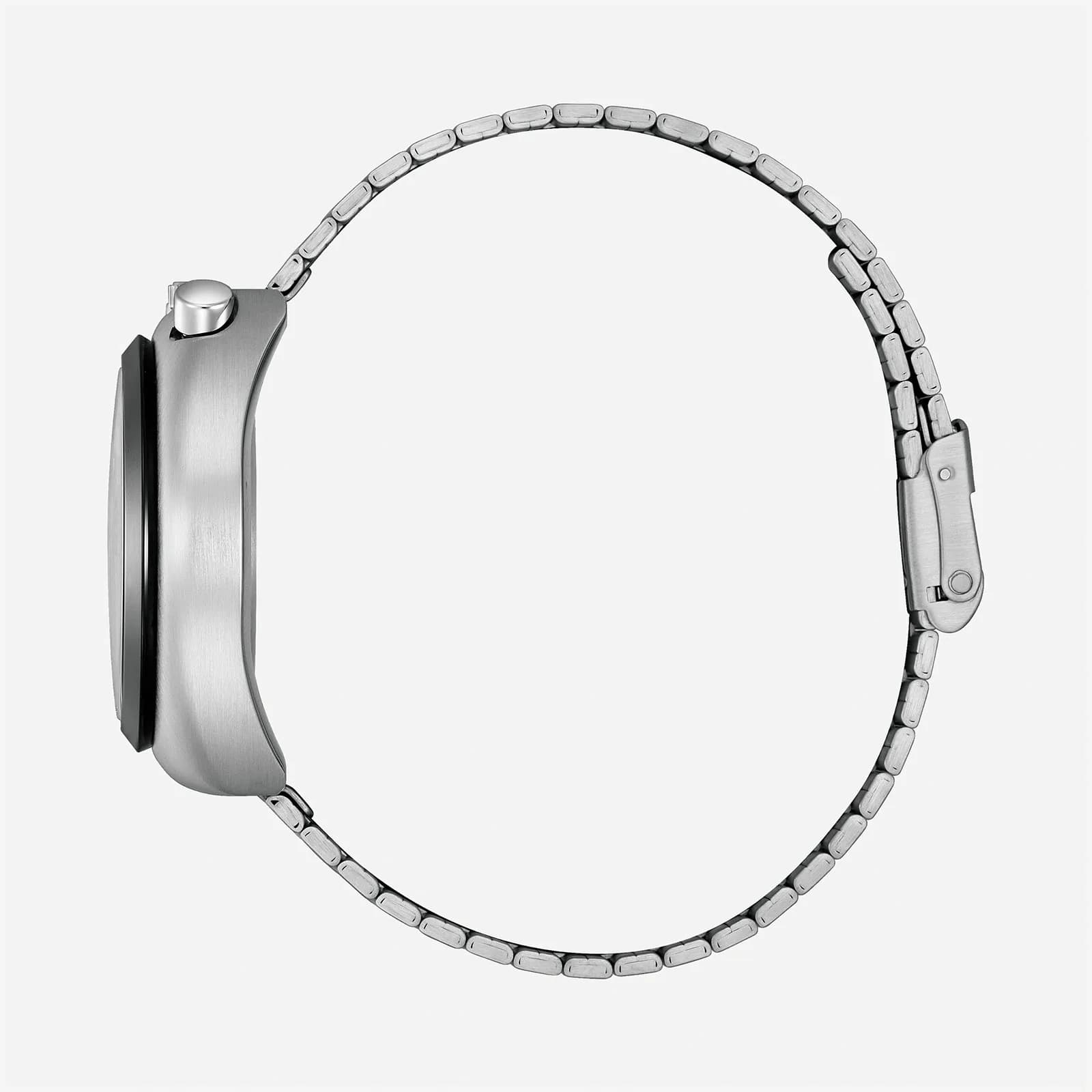 Citizen Bullhead Grön/Silver, Stållänk - AN3660-73X 3