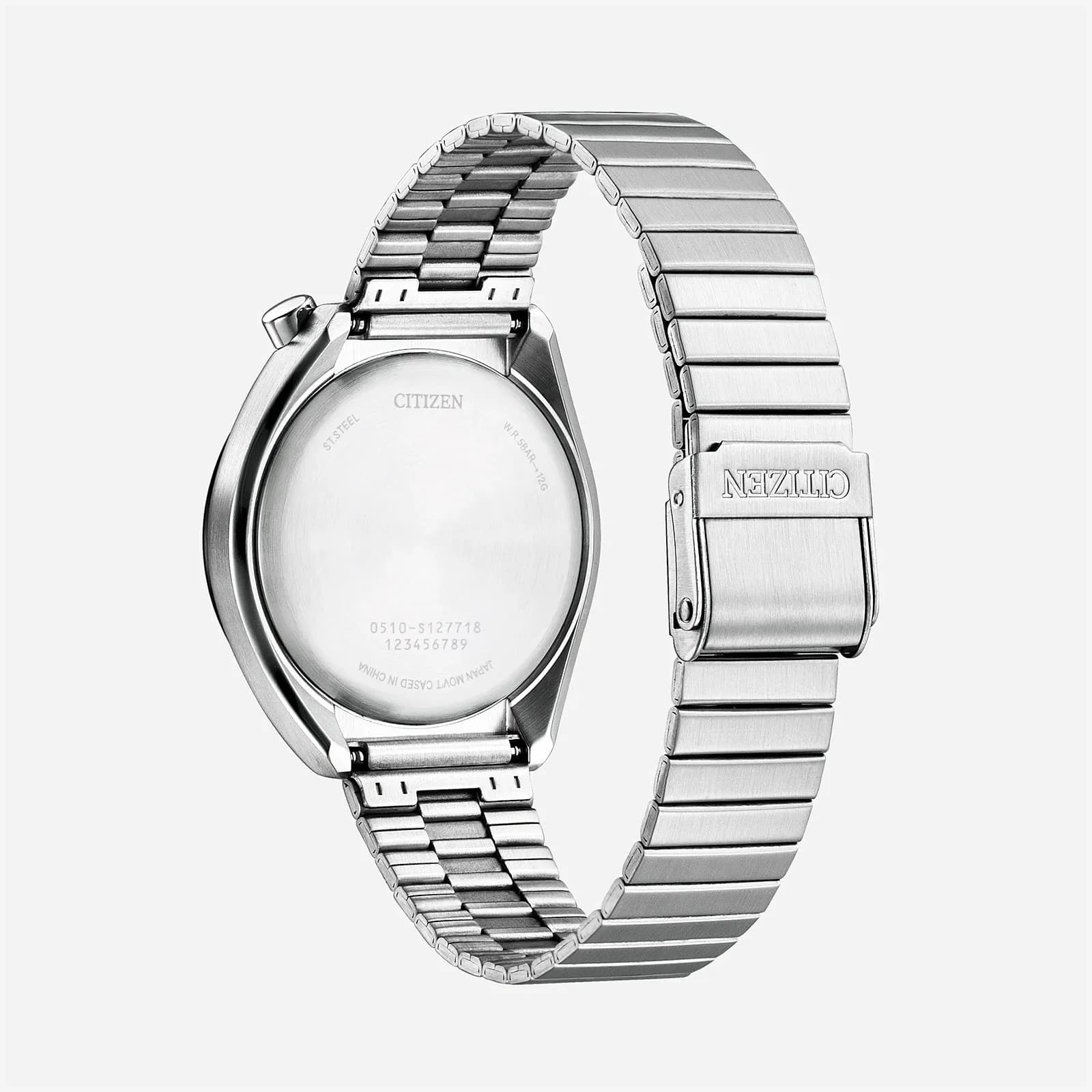 Citizen Bullhead Vit/Silver, Stållänk - AN3660-81A 9