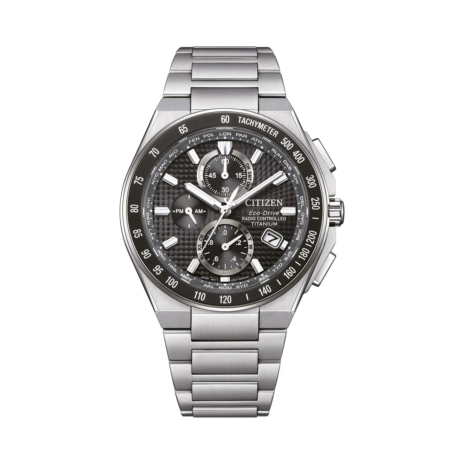 Citizen Promaster herr svart/titan, metallband - AT8390-55E