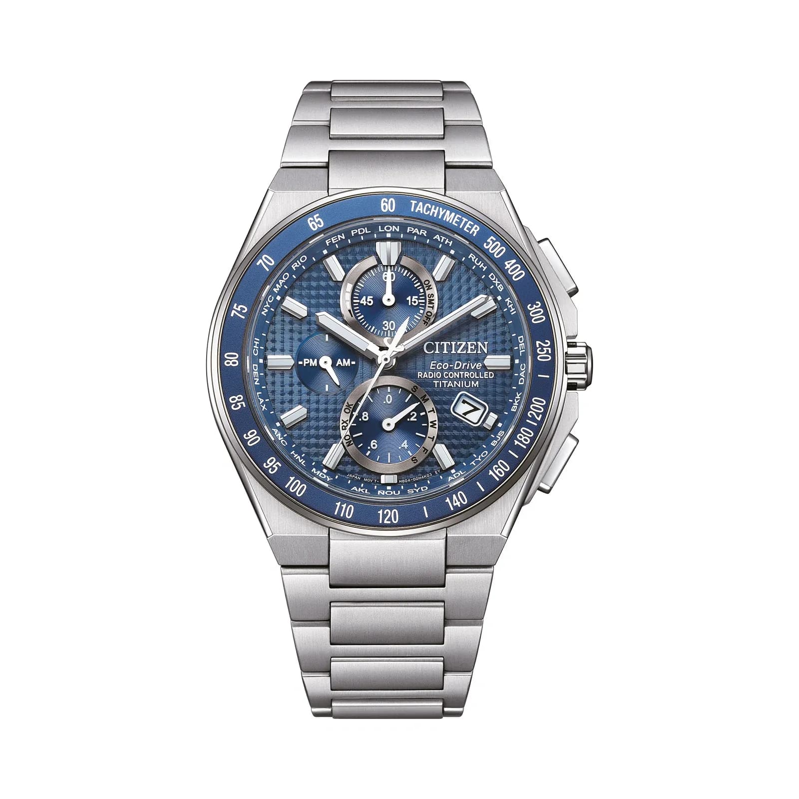 Citizen Promaster herr blå/titan, metallband - AT8396-59L