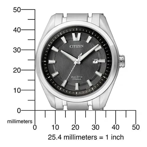 Citizen Super Titanium herrklocka Eco Drive AW1240-57E 3
