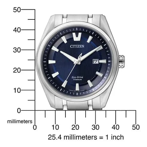 Citizen Super Titanium herrklocka Eco Drive AW1240-57L 3