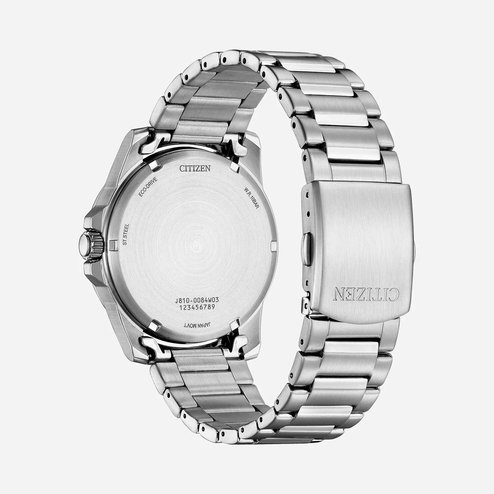 Citizen Marine Eco-Drive, stål/turkos - AW1816-89L 2