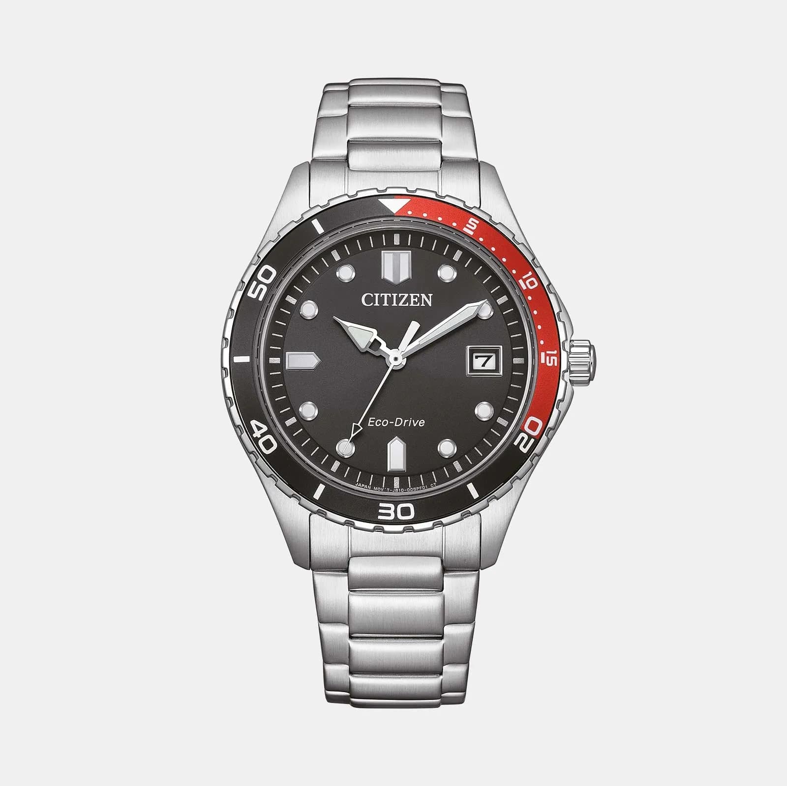 Citizen Eco Drive stål/svart AW1820-81E 1