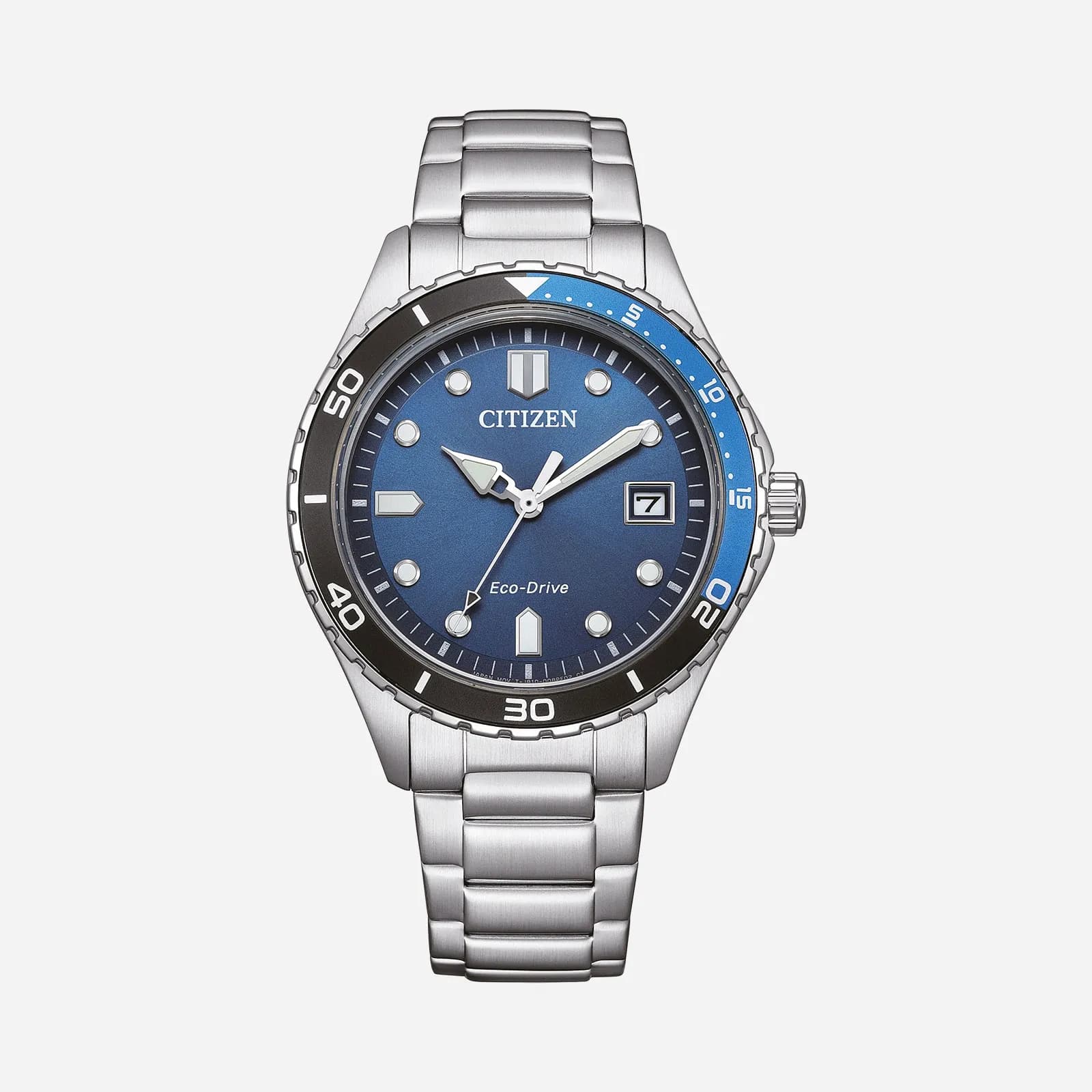 Citizen Eco Drive Stål/Blå - AW1821-89L 1