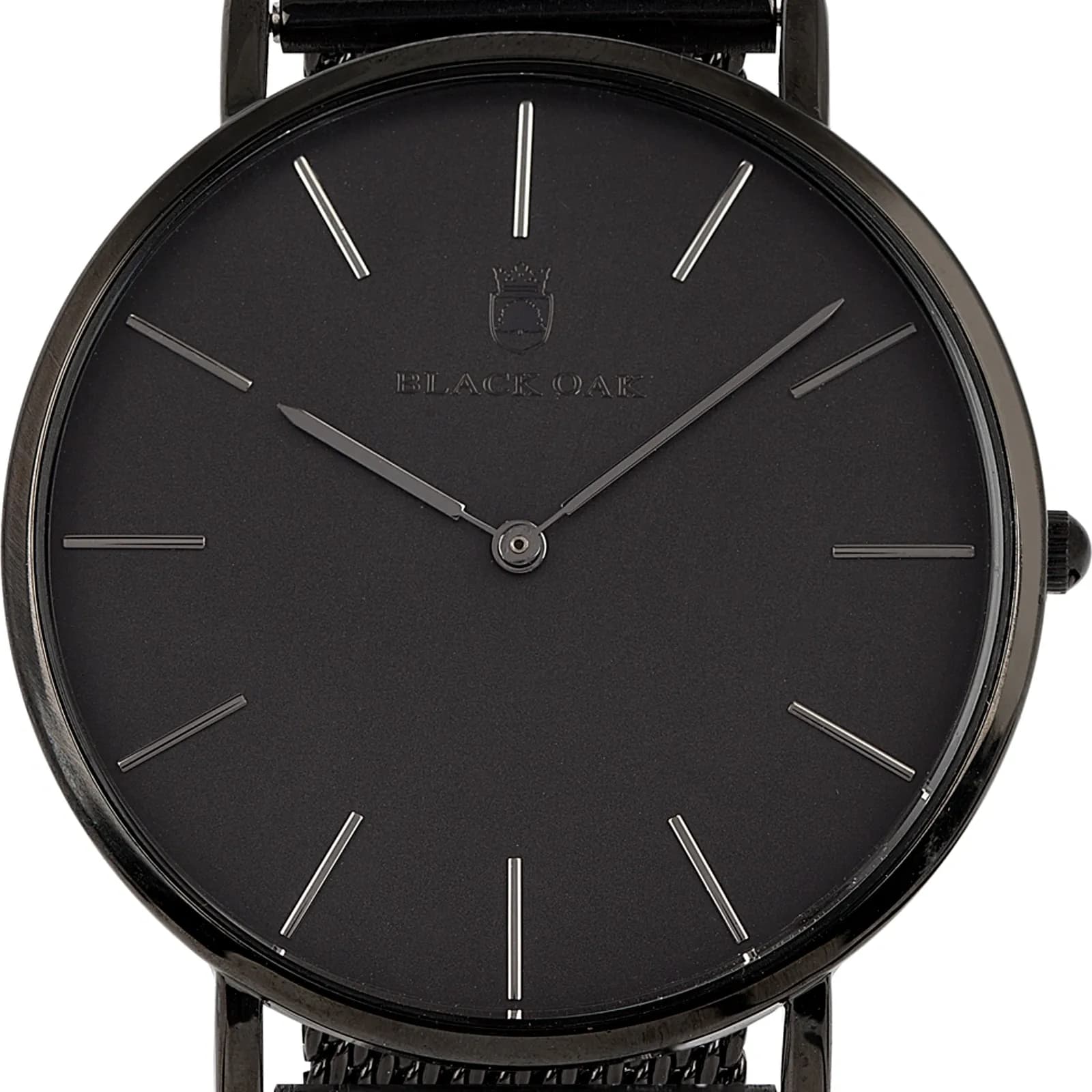 Black Oak Gerardii herrklocka - svart mesh, 41 mm 2