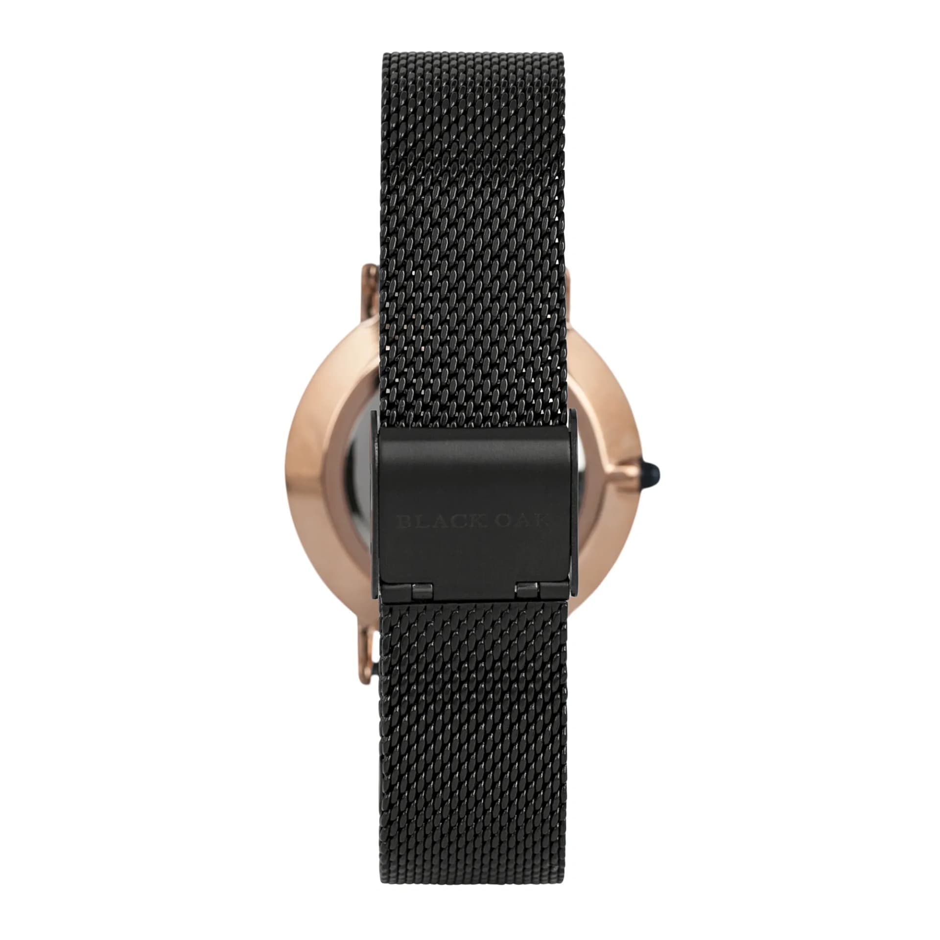 Black Oak Gerardii herrklocka - svart/rosegold, 41 mm 3