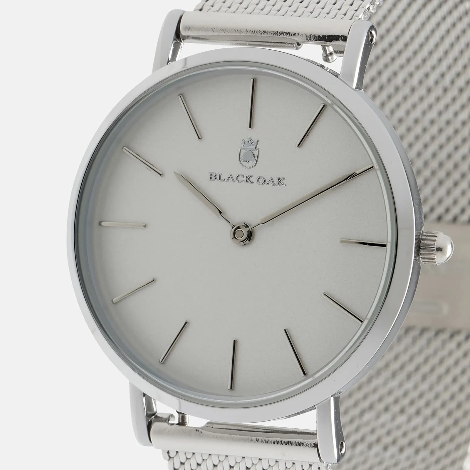 Black Oak Gerardii damklocka - silver, 33 mm 5
